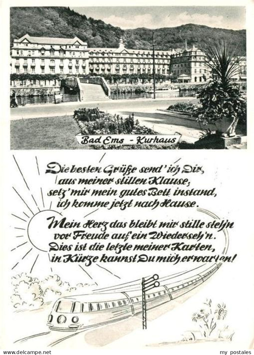 72986158 Bad Ems Kurhaus Poesie Bad Ems - Bad Ems