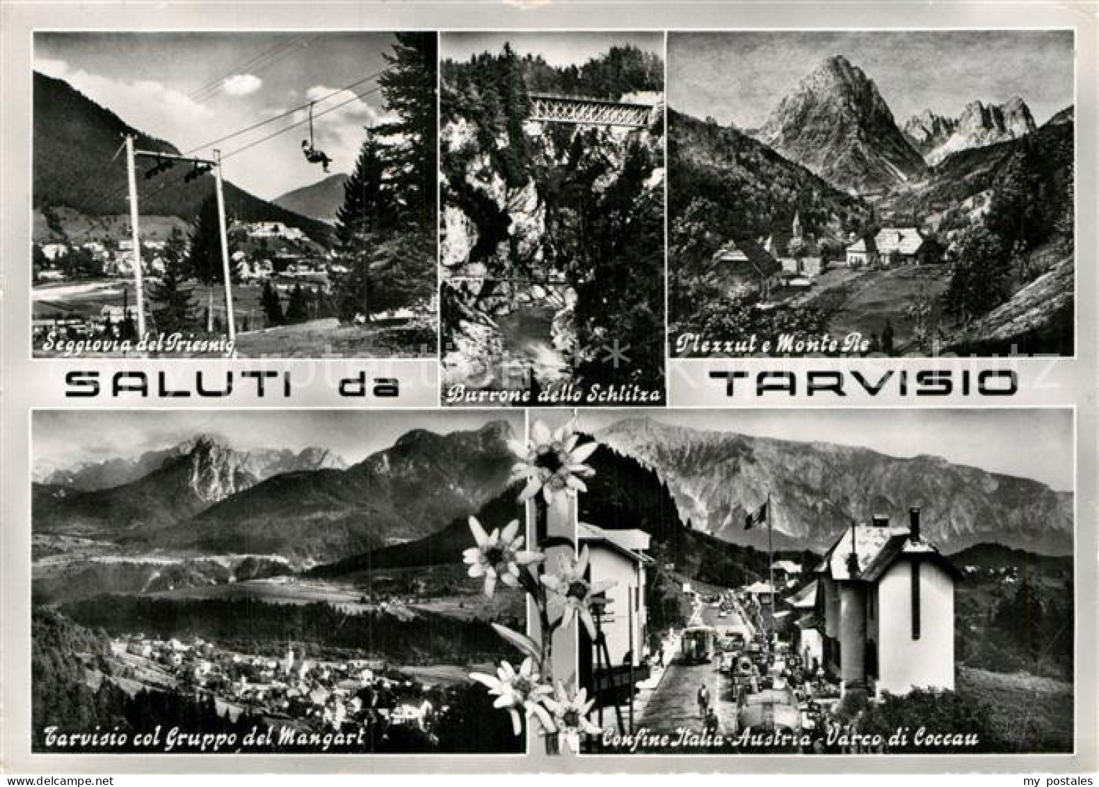 72986115 Tarvisio Seggiovia Del Priesnig Burrone Dello Schlitza Plezzut E Monte  - Other & Unclassified