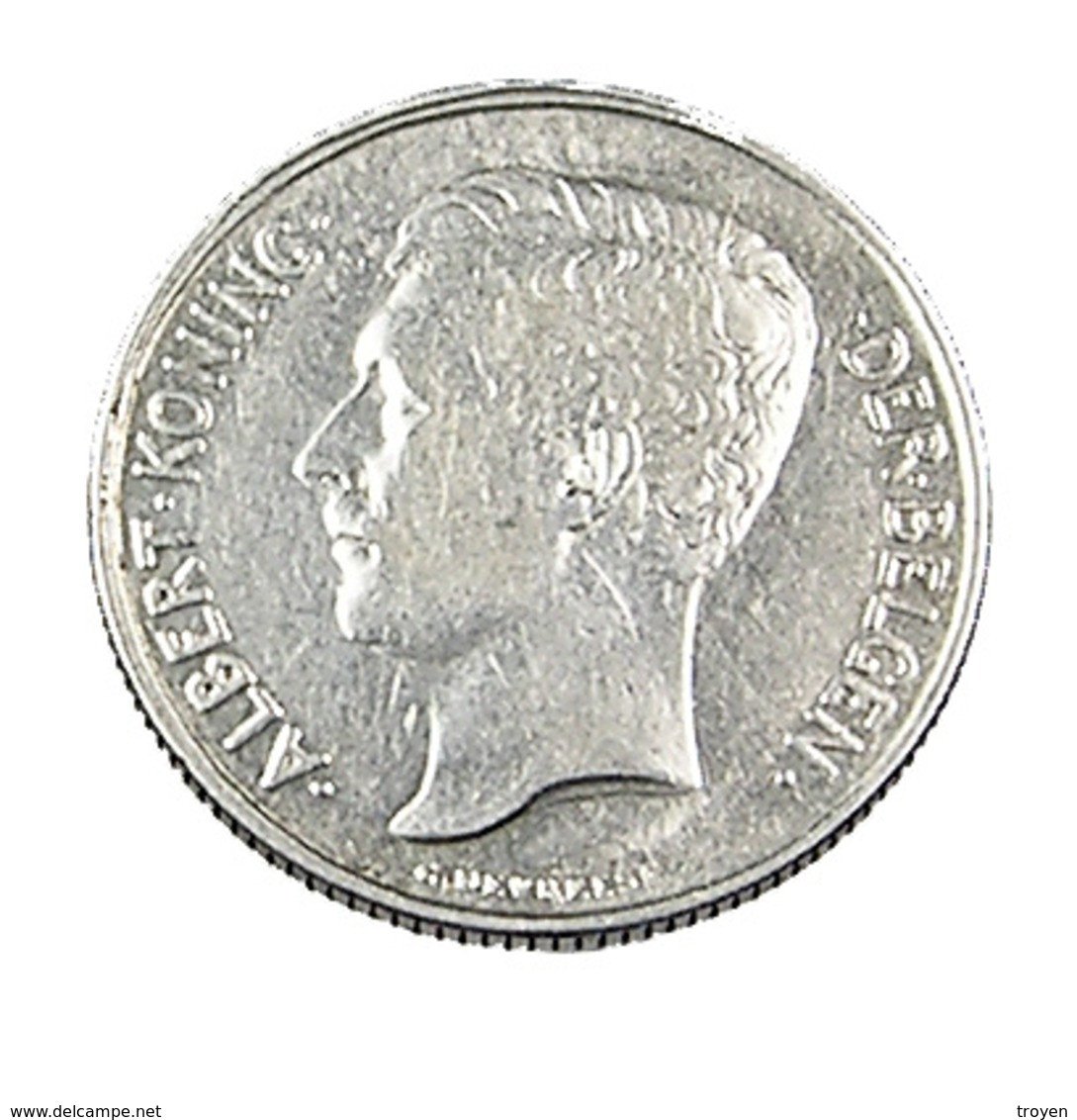 2 Francs  - Belgique - 1911 - TB+ -  Argent - - 2 Francs