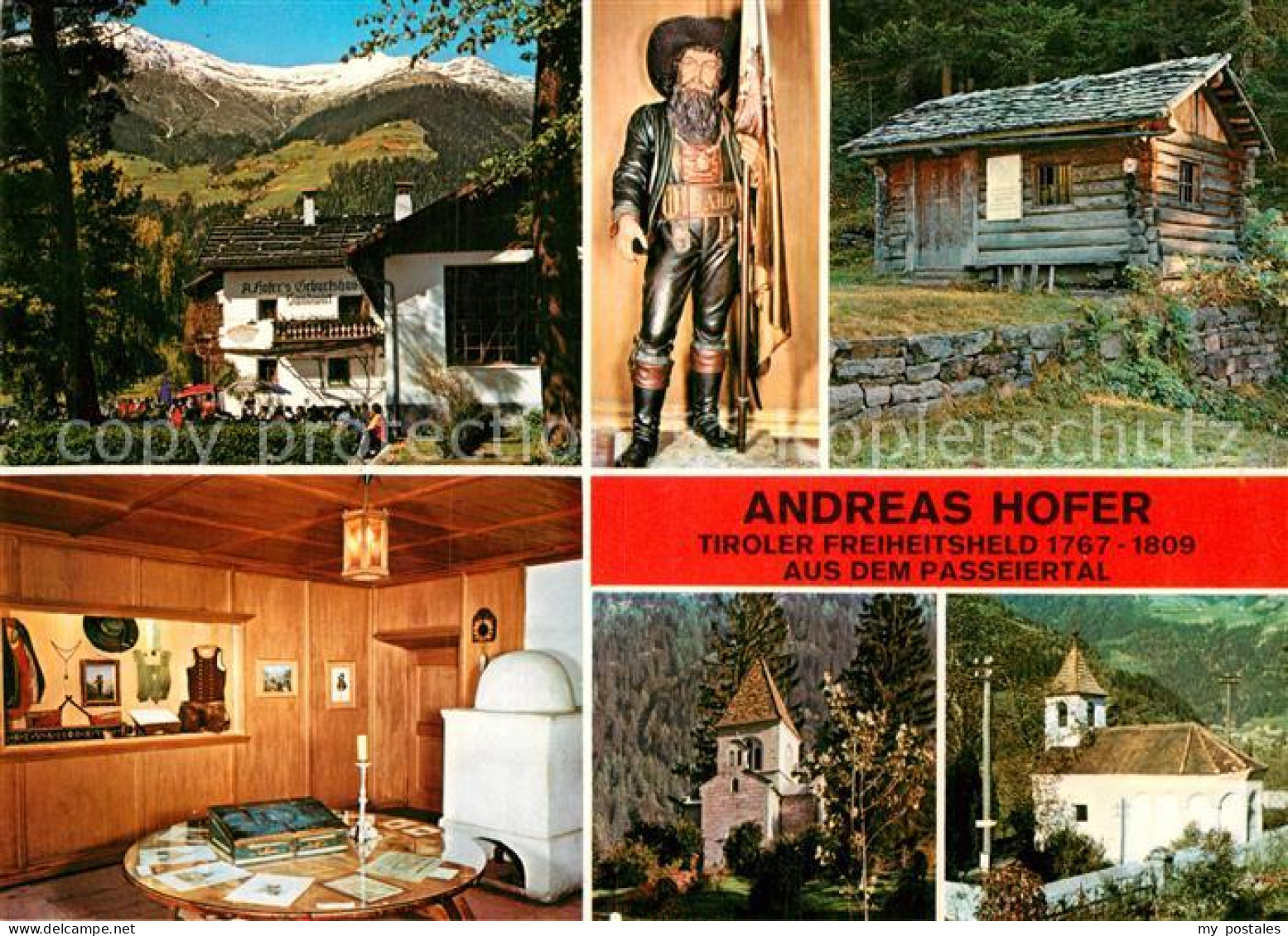 72985226 Passeier Andreas Hofer Tiroler Freiheitsheld Gedenkstaette  Passeier - Other & Unclassified