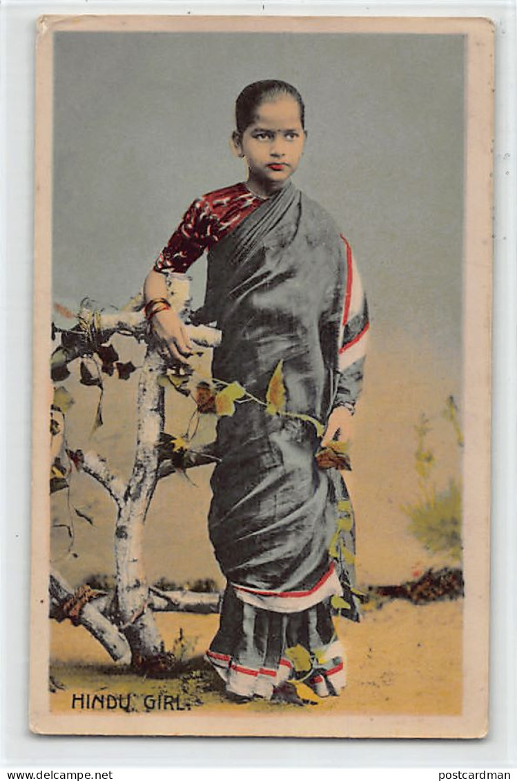 India - Hindu Girl - Publ. Unknown  - Indien