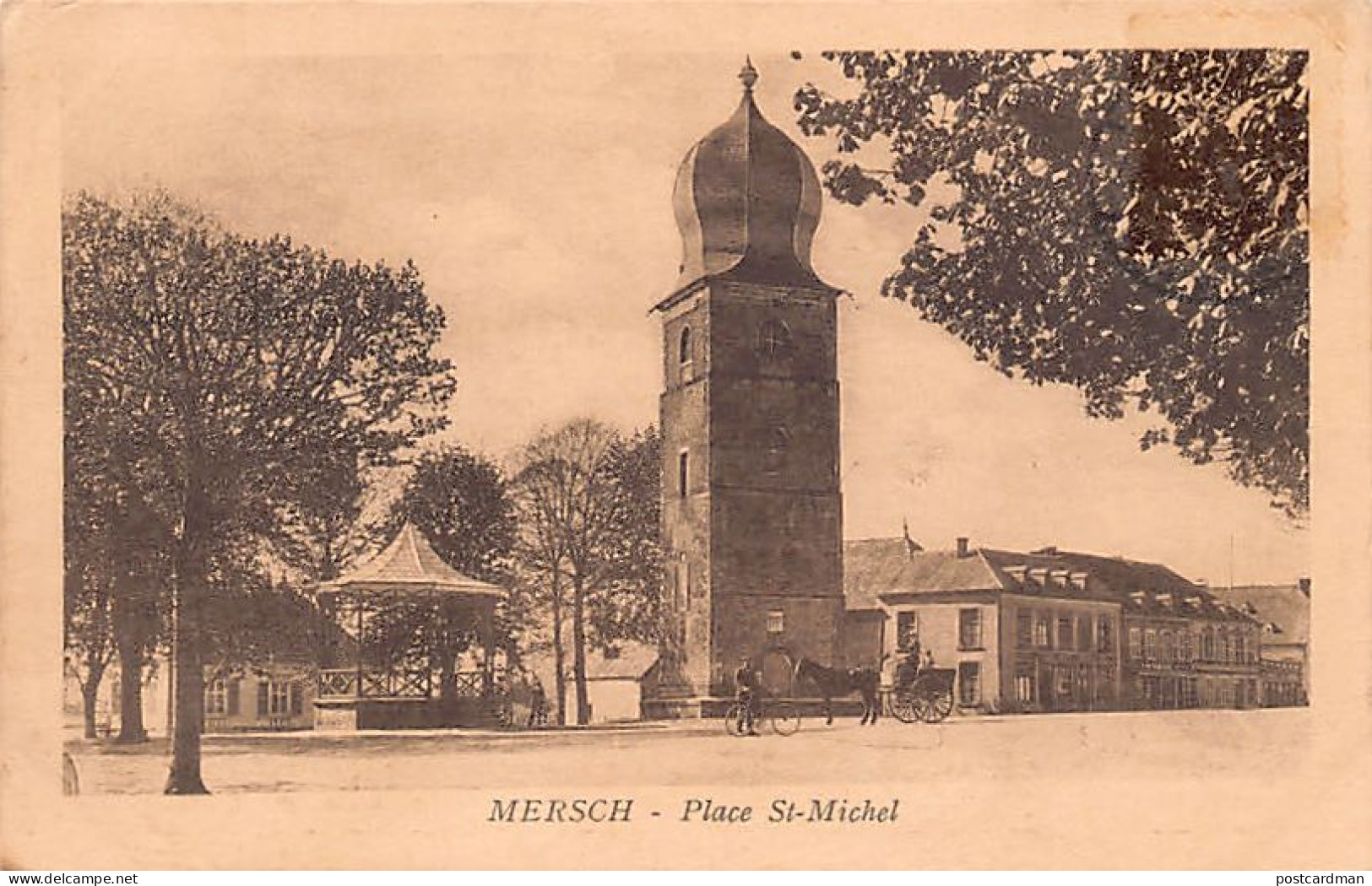 MERSCH - Place St-Michel - Ed. Hansen  - Autres & Non Classés