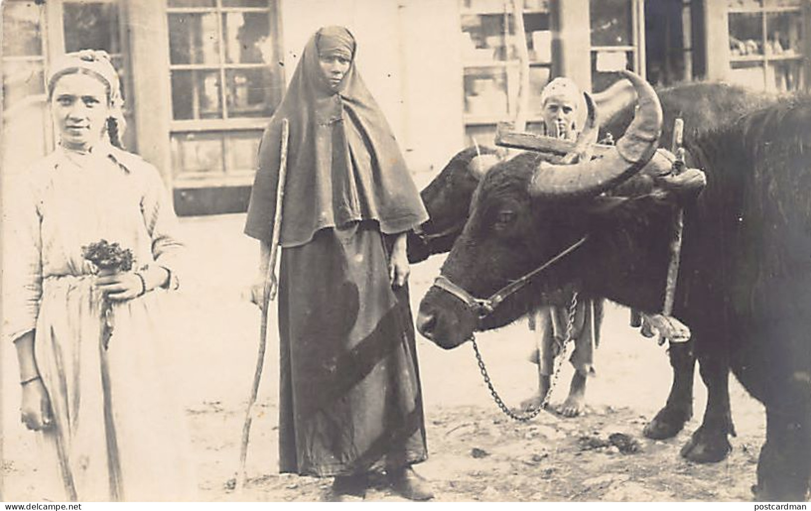 Macedonia - Turkish Veiled Woman - REAL PHOTO - Macedonia Del Norte