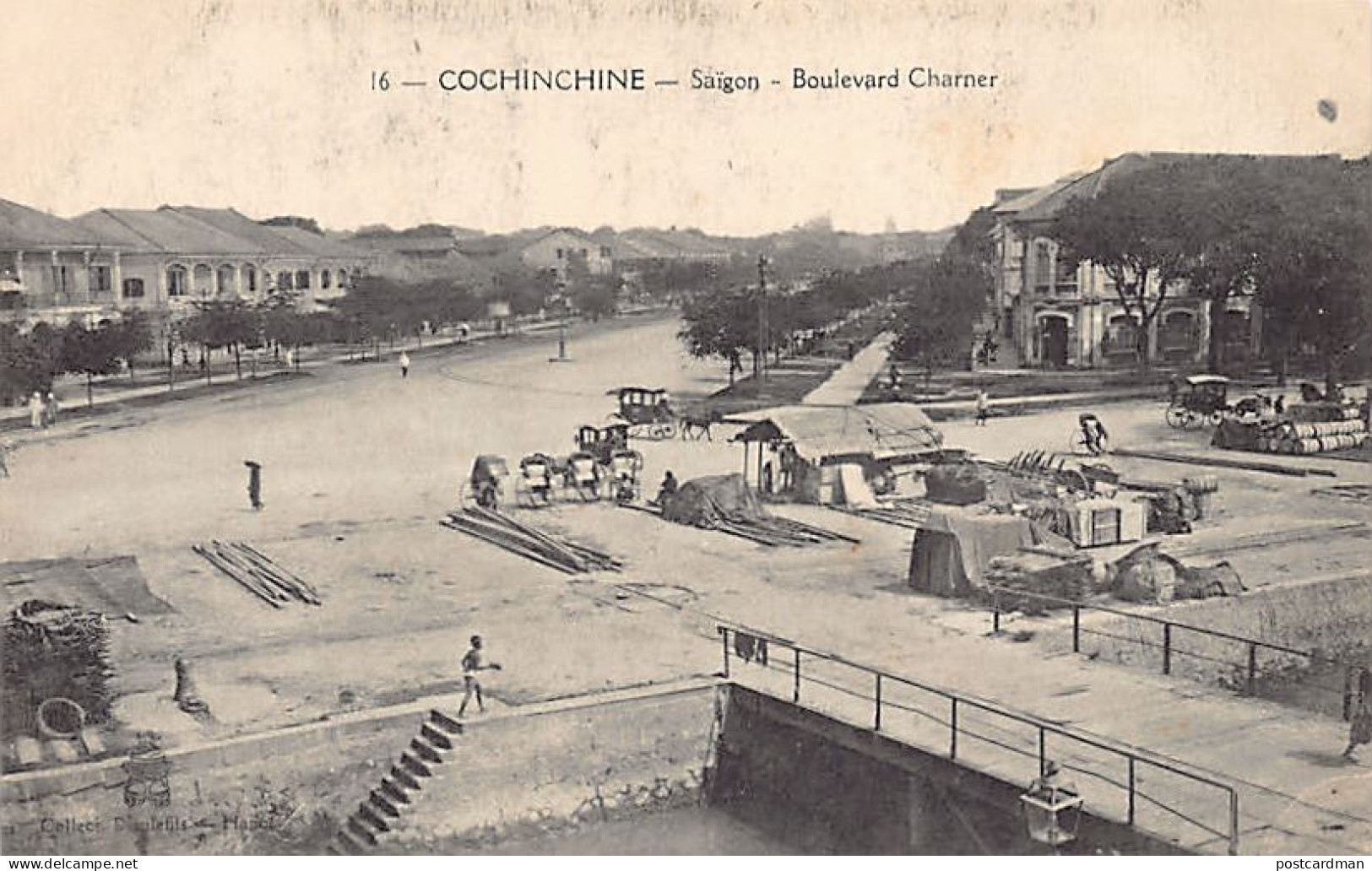 Viet-Nam - SAÏGON - Boulevard Charner - Ed. P. Dieulefils 16 - Viêt-Nam