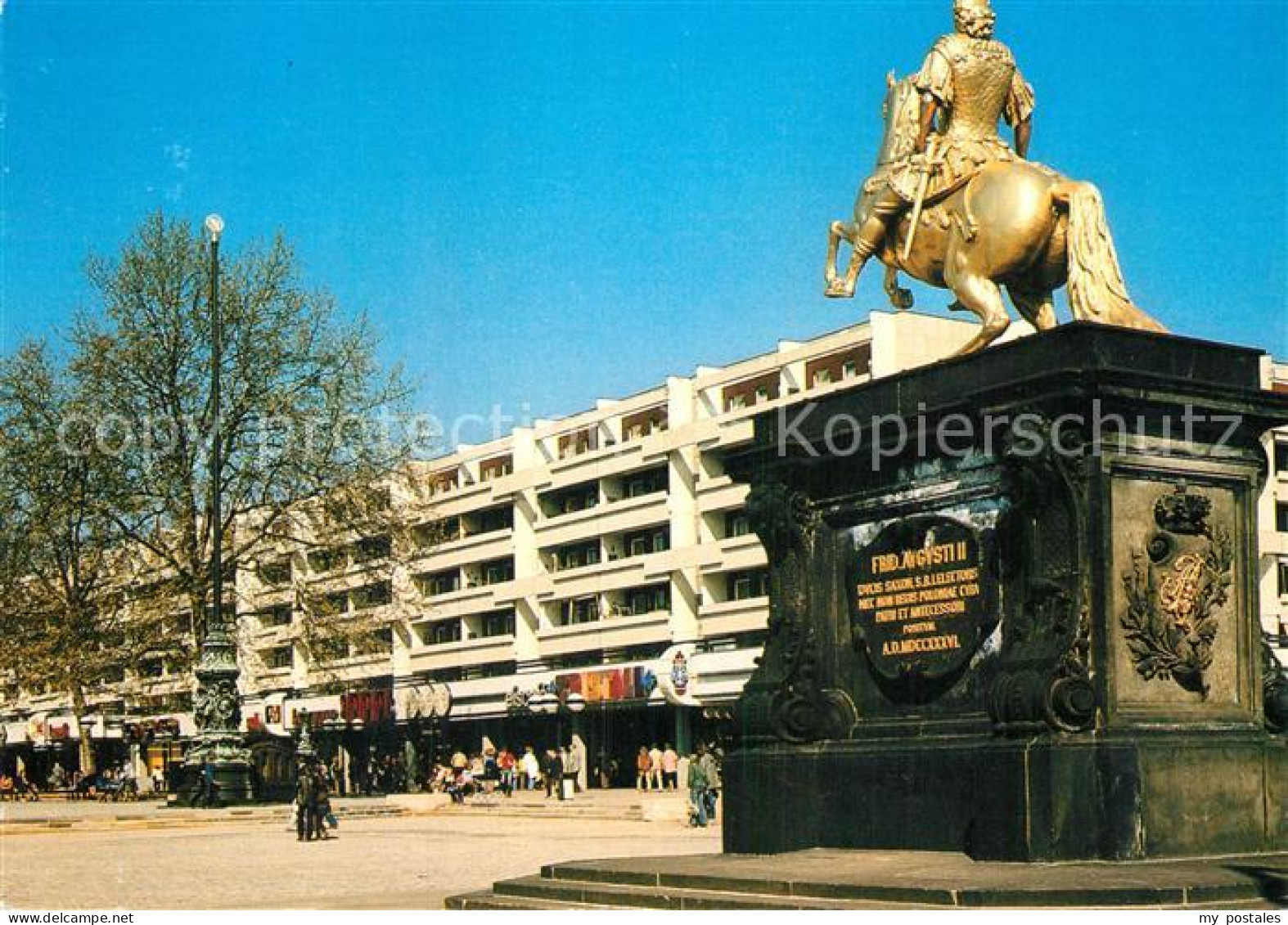 72985150 Dresden Goldener Reiter Denkmal Dresden - Dresden