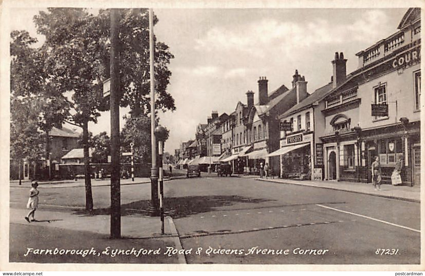 England - Hants - FARNBOROUGH Lynchford Road & Queens Avenue Corner - Autres & Non Classés