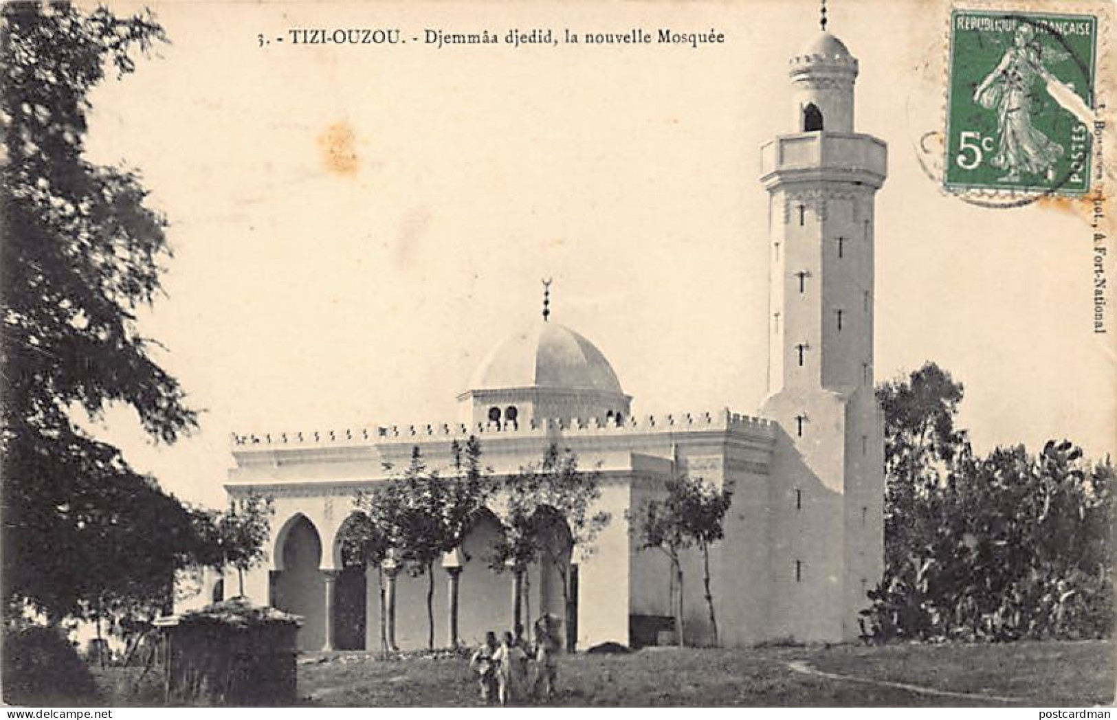 Kabylie - TIZI OUZOU - Djemmâa Djedid, La Nouvelle Mosquée - Ed. J. Boussuge 3 - Andere & Zonder Classificatie