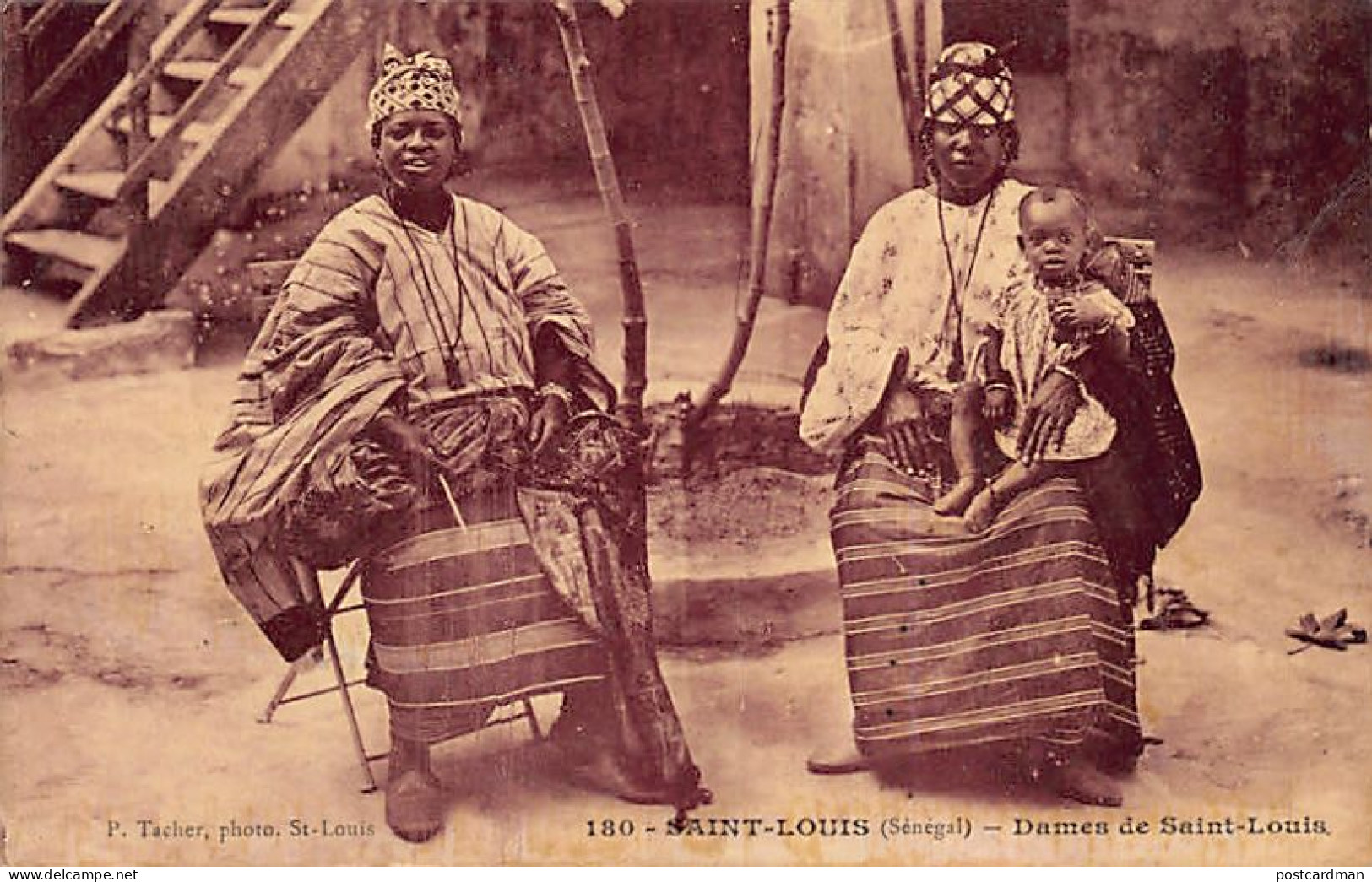 Sénégal - Dames De Saint-Louis - Ed. P. Tacher 180 - Sénégal