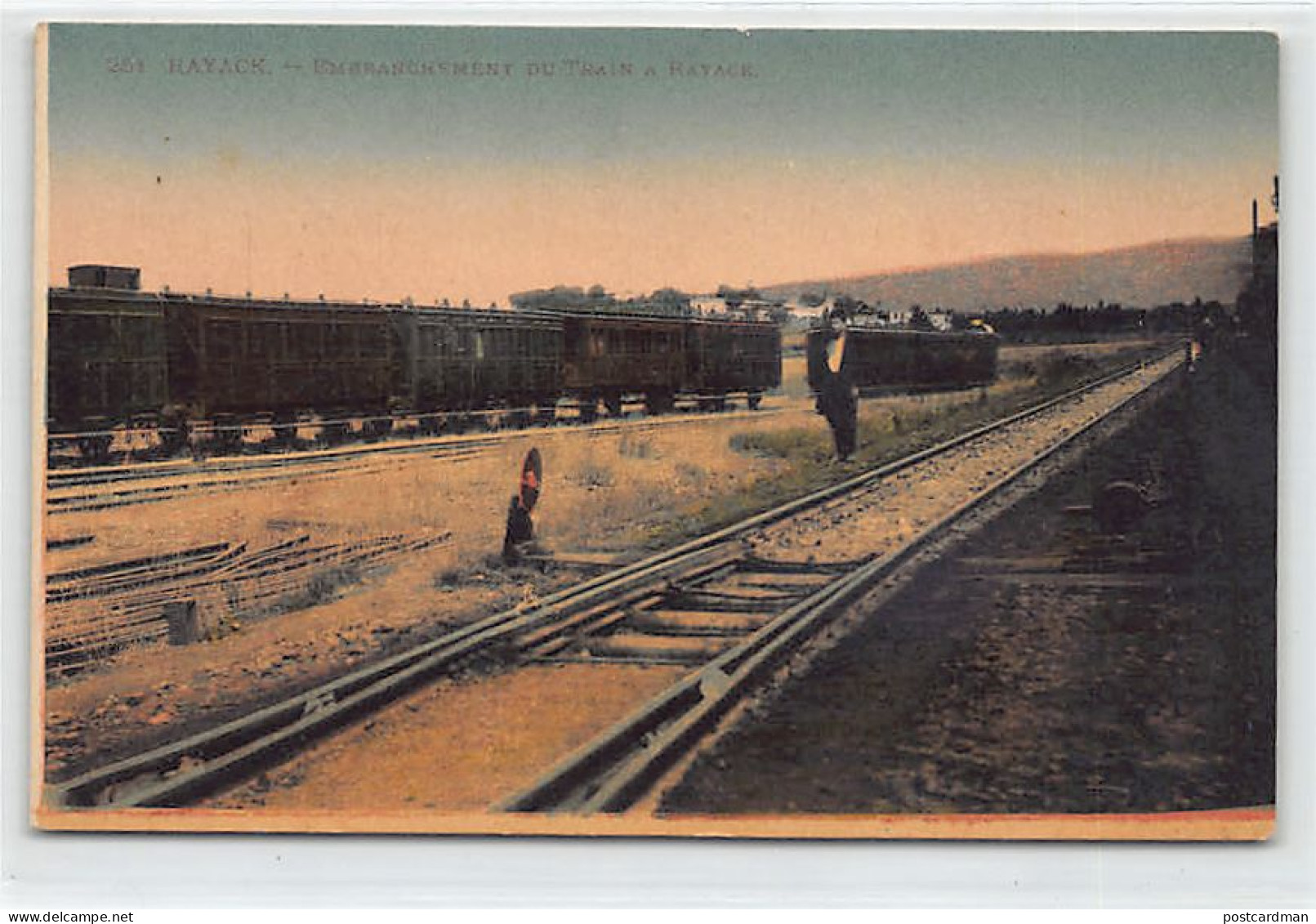 Liban - RAYAK - Embarquement Du Train - Ed. Inconnu 254 - Líbano