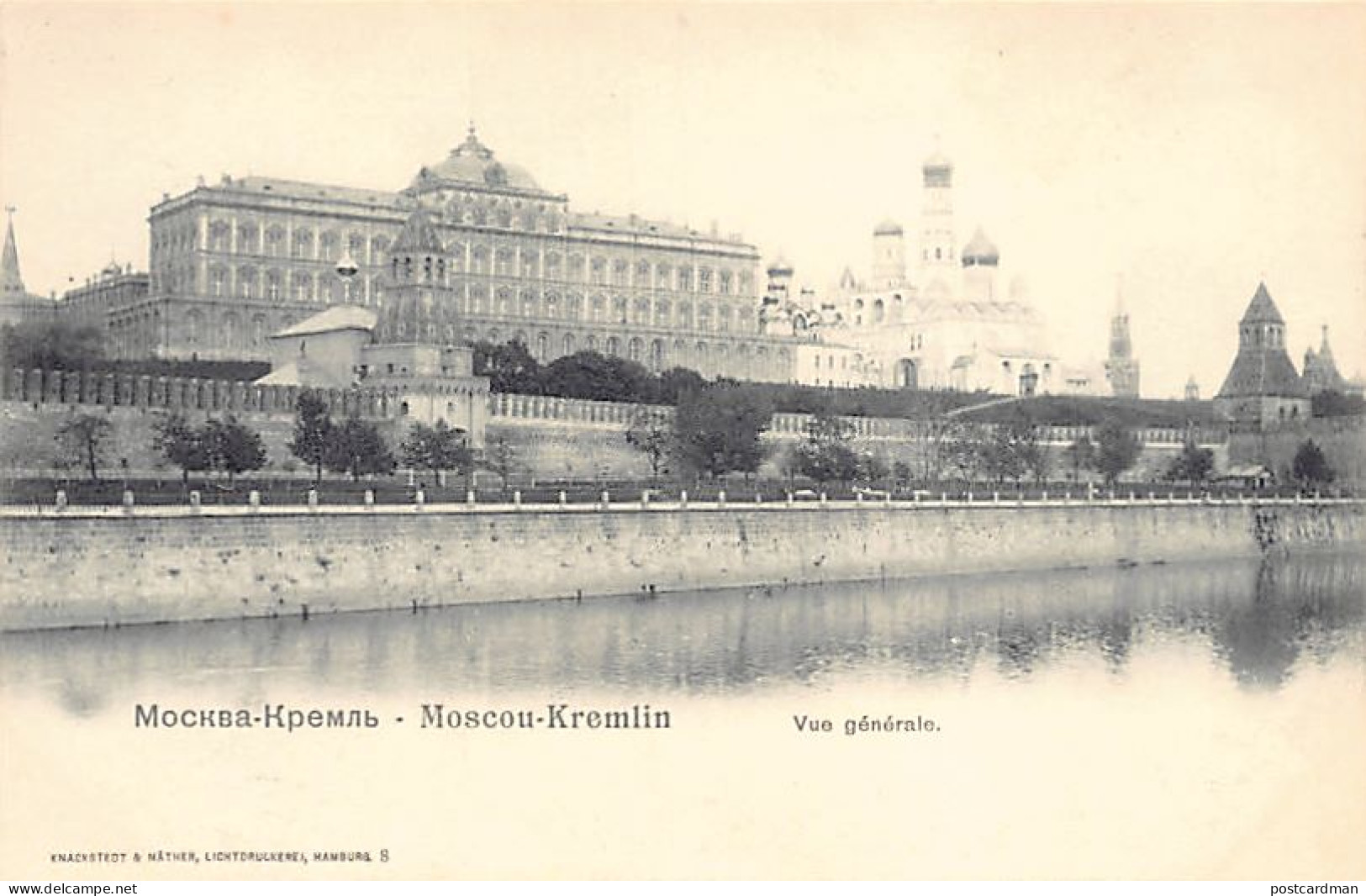 Russia - MOSCOW - General View - Publ. Knackstedt & Näther 8 - Russie