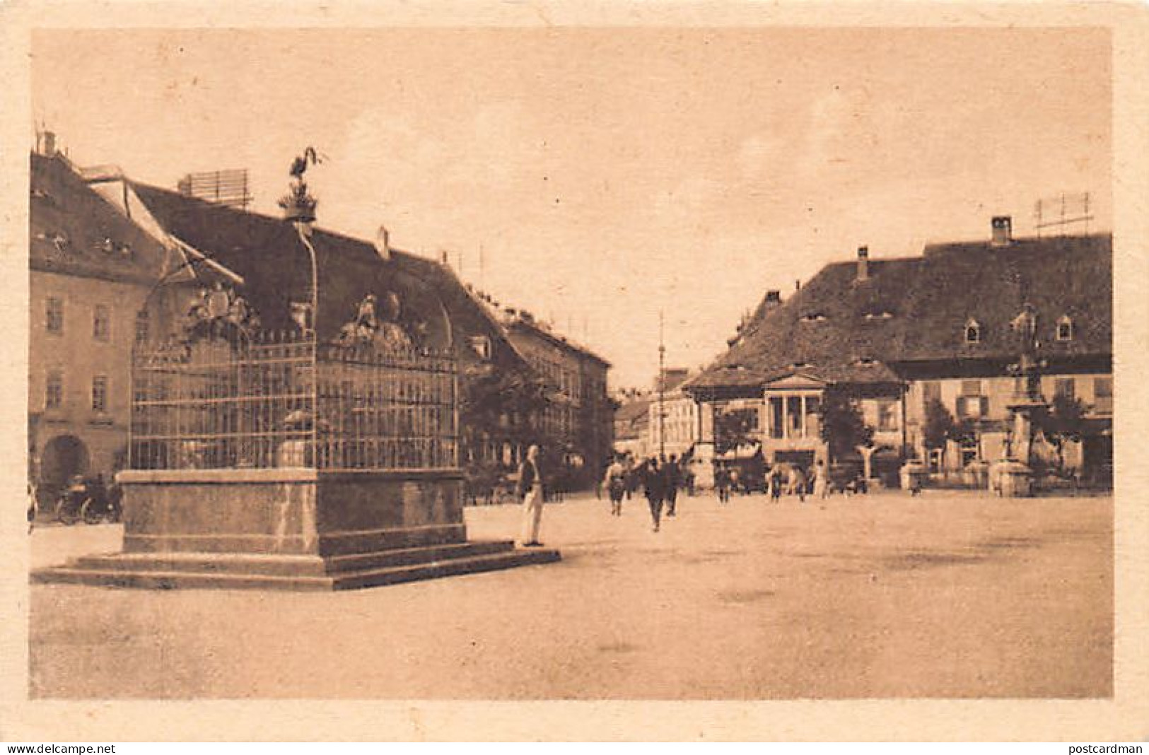 Romania - SIBIU - Piata Regele Ferdinand - Ed. Progresul  - Roemenië