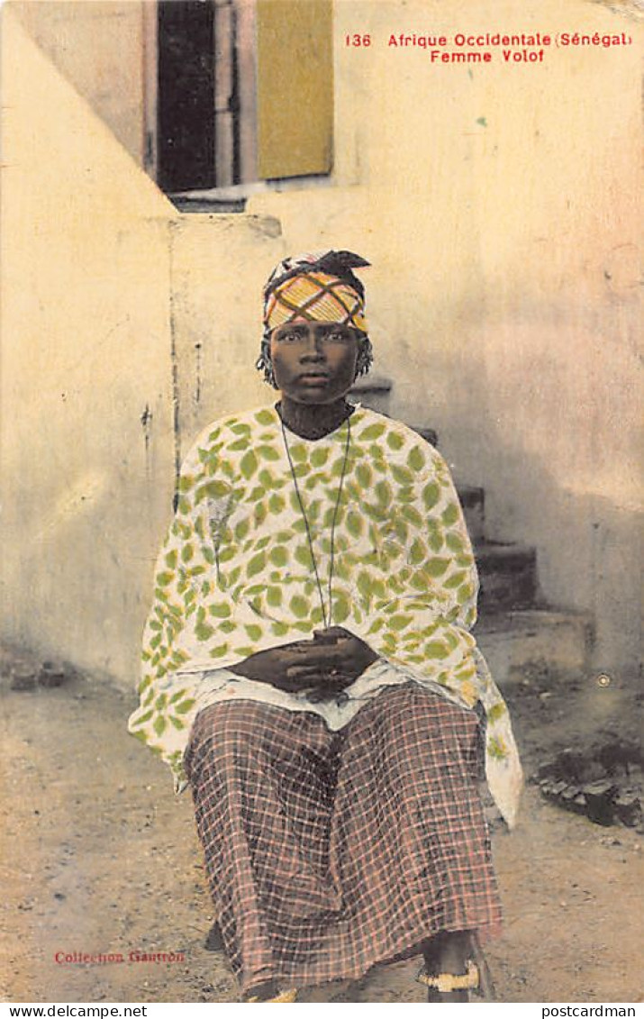 Sénégal - Femme Volof - Ed. Gautron 136 - Sénégal