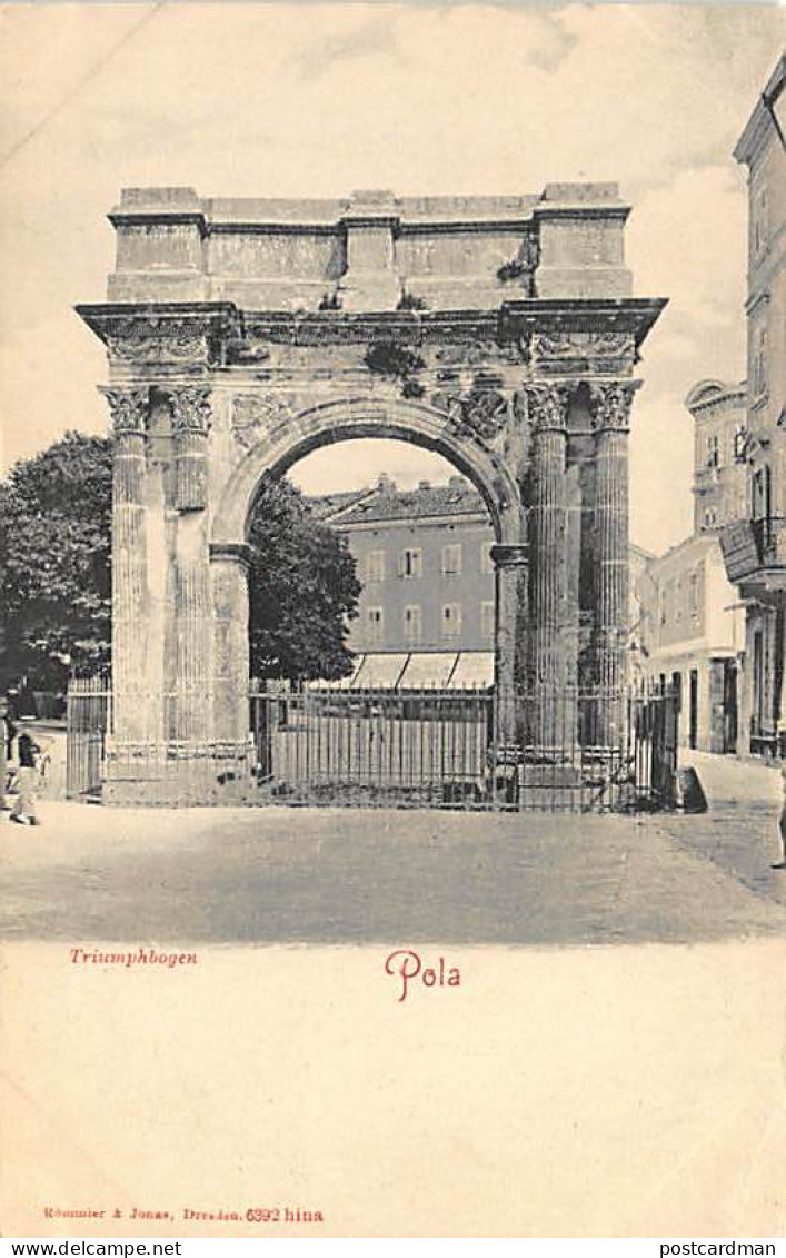 CROATIA - Pula (Pola) - Triumph Arch. - Croatia