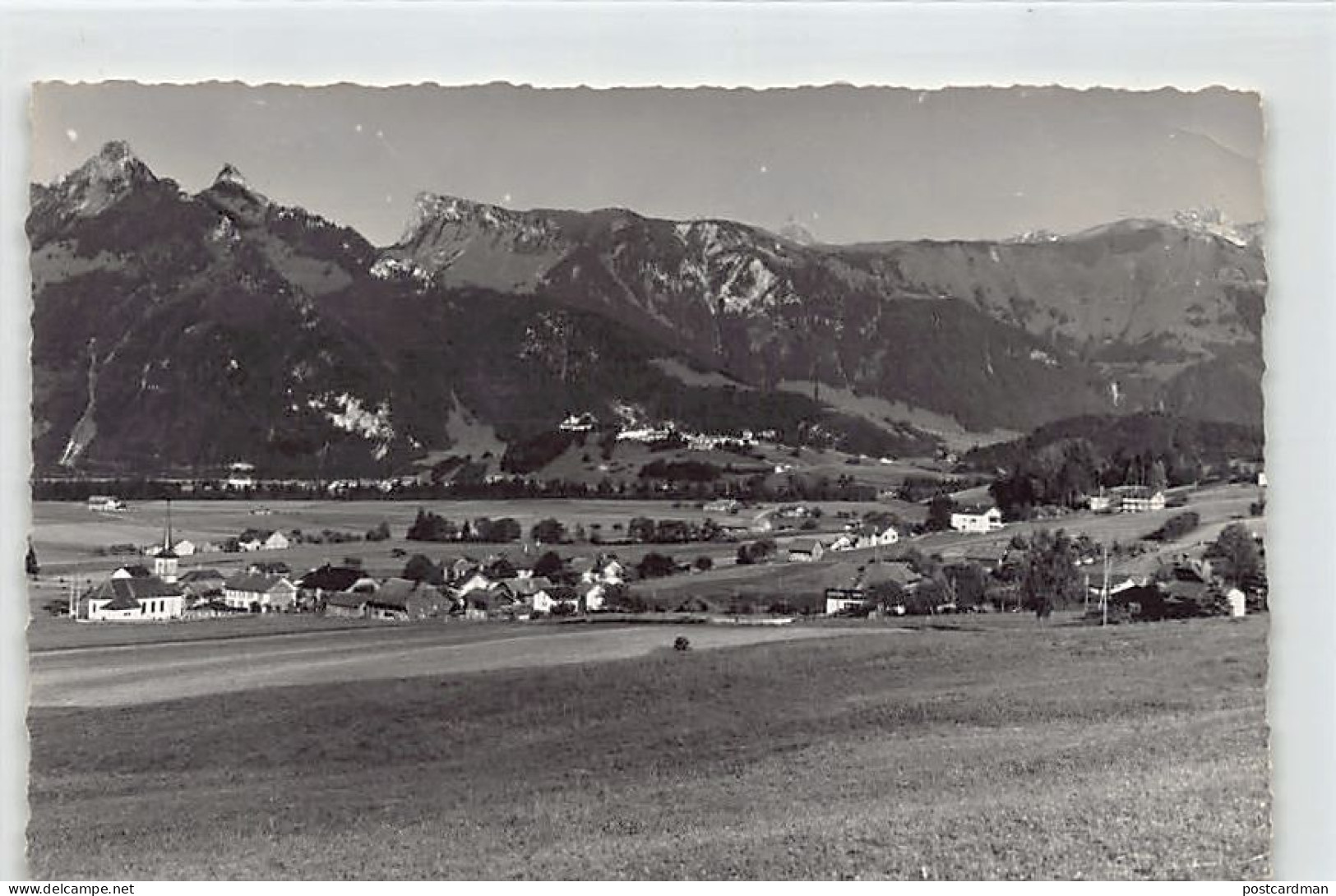 LE PAQUIER (FR) Vue Générale - Ed. Glasson 7013 - Le Pâquier