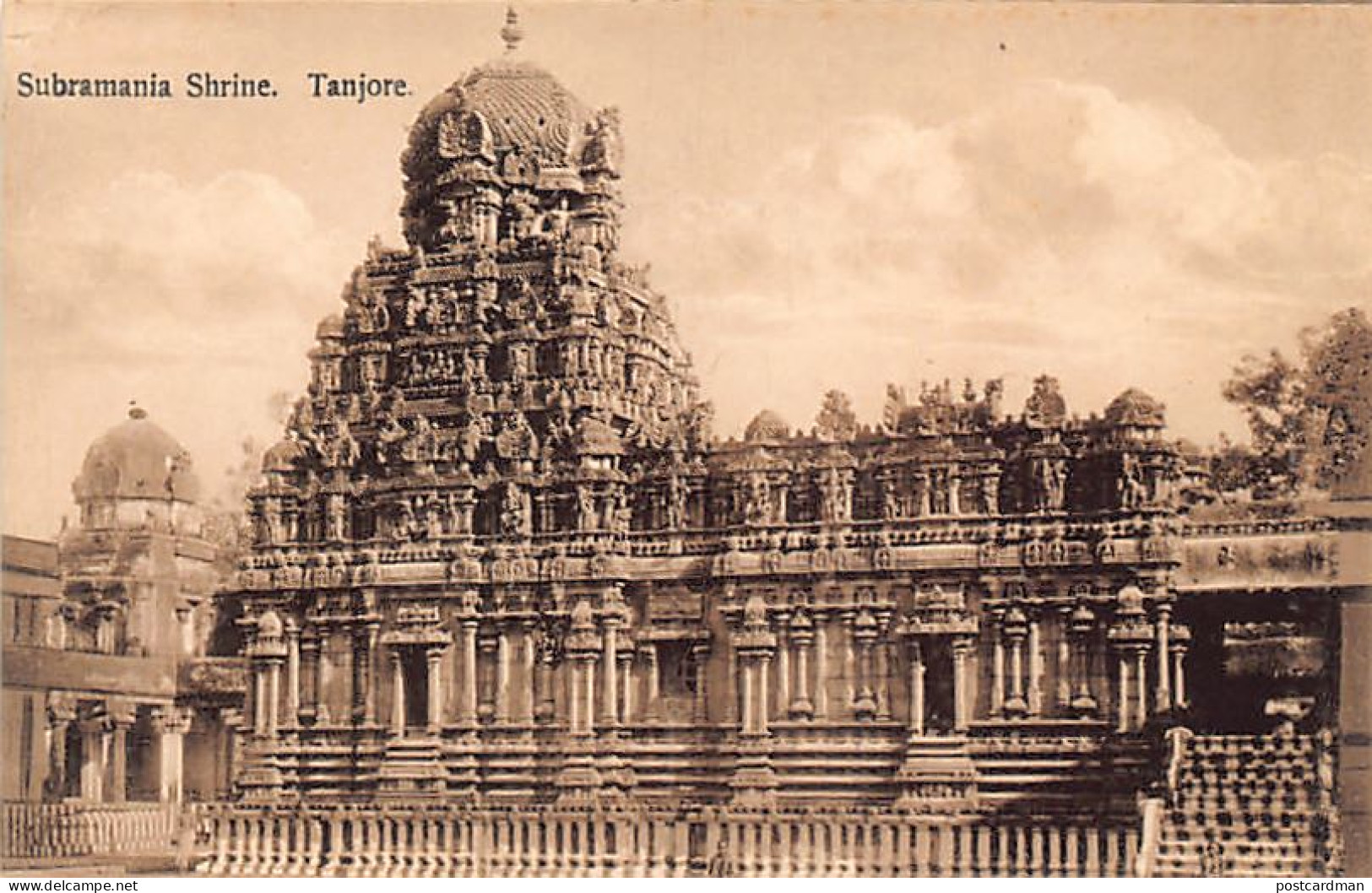 India - TANJORE Thanjavur - Subramania Shrine - Publ. Wiele & Klein  - Inde