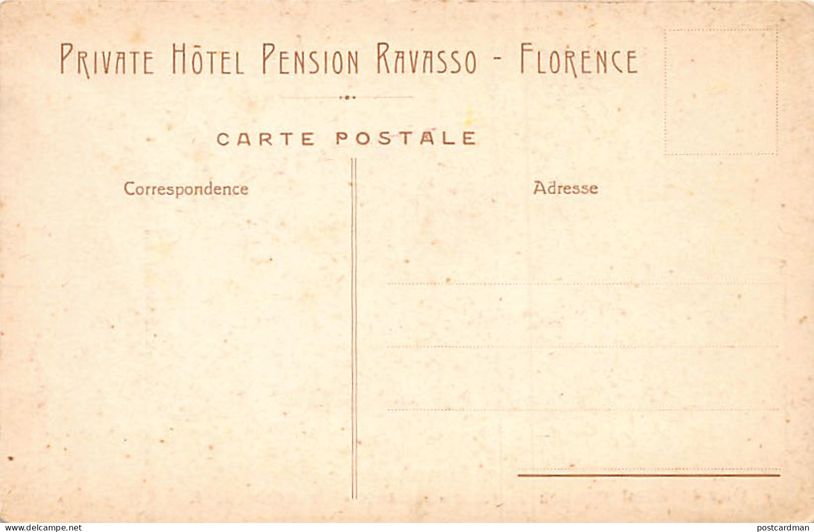 FIRENZE - Private Hotel Pension Ravasso - Via Curtatone 1 - Firenze (Florence)
