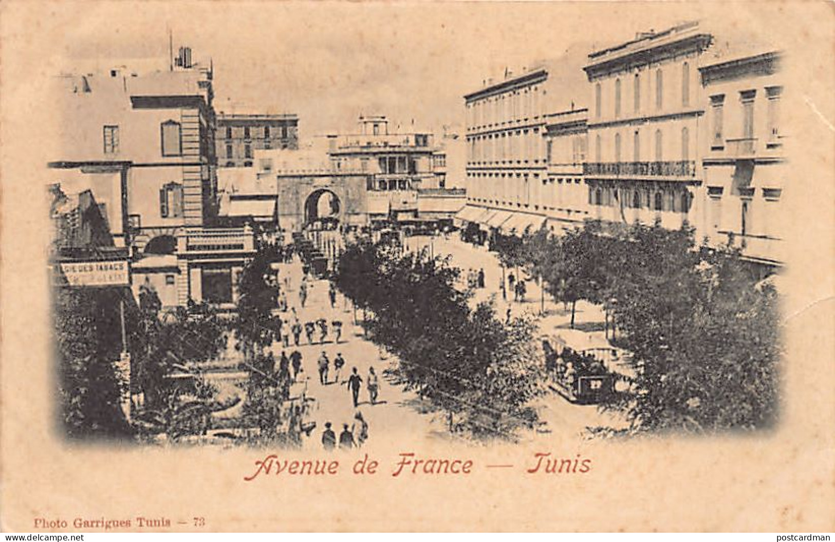 TUNIS - Avenue De France - Tunesië