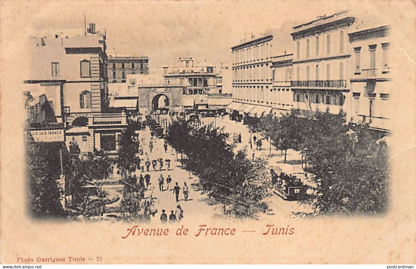 TUNIS - Avenue De France - Túnez