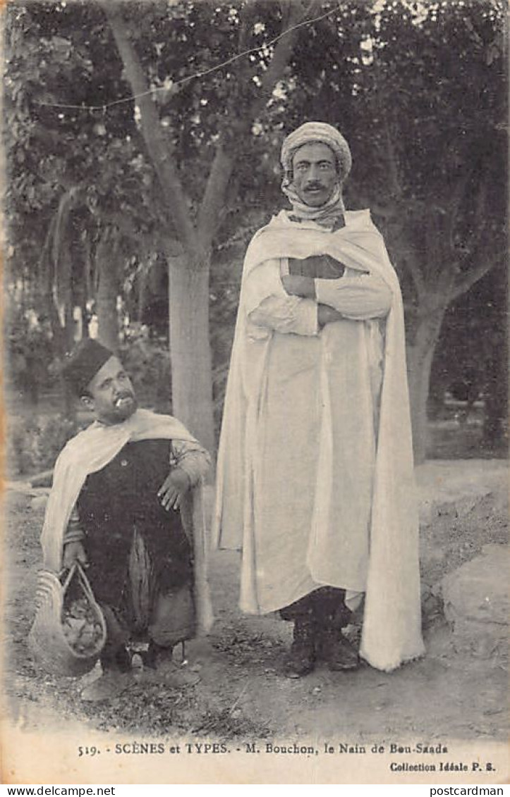 Algérie - BOU SAADA - Monsieur Bouchon, Le Nain - Ed. Collection Idéale P.S. 519 - Other & Unclassified