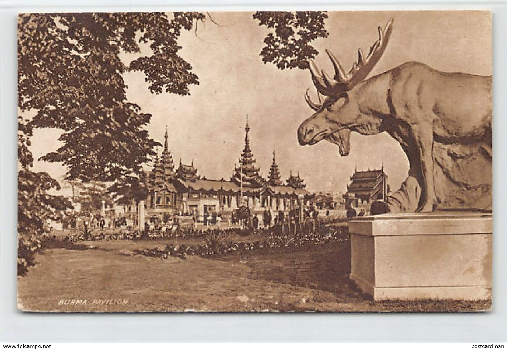 MYANMAR Burma - The Burma Pavilion At The British Empire Exhibition In Wemble, London (Year 1924) - Publ. Fleetway Press - Myanmar (Birma)