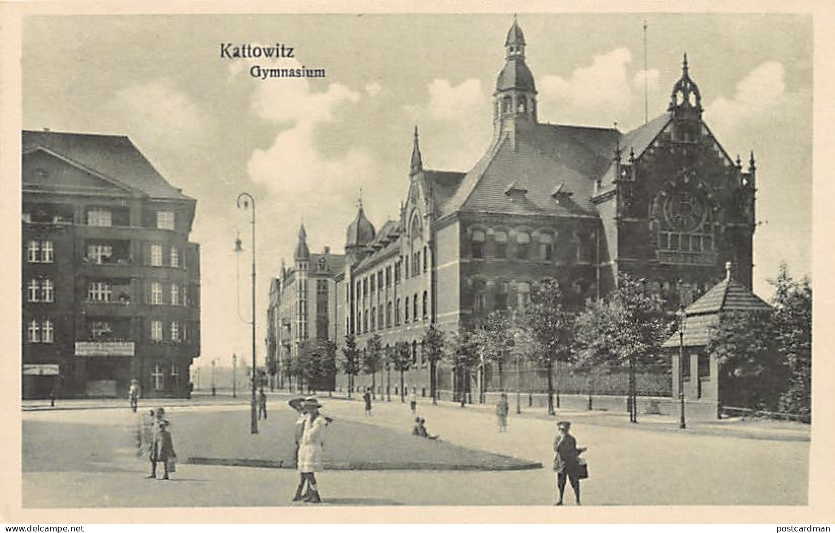 Poland - KATOWICE Kattowitz - Gymnasium - Pologne