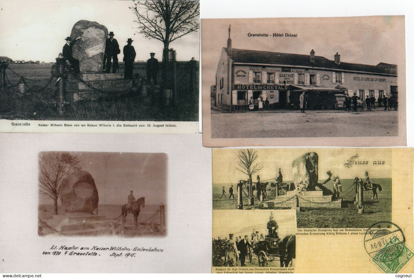 Gravelotte - Lot De 4 Copies Photo - Andere & Zonder Classificatie