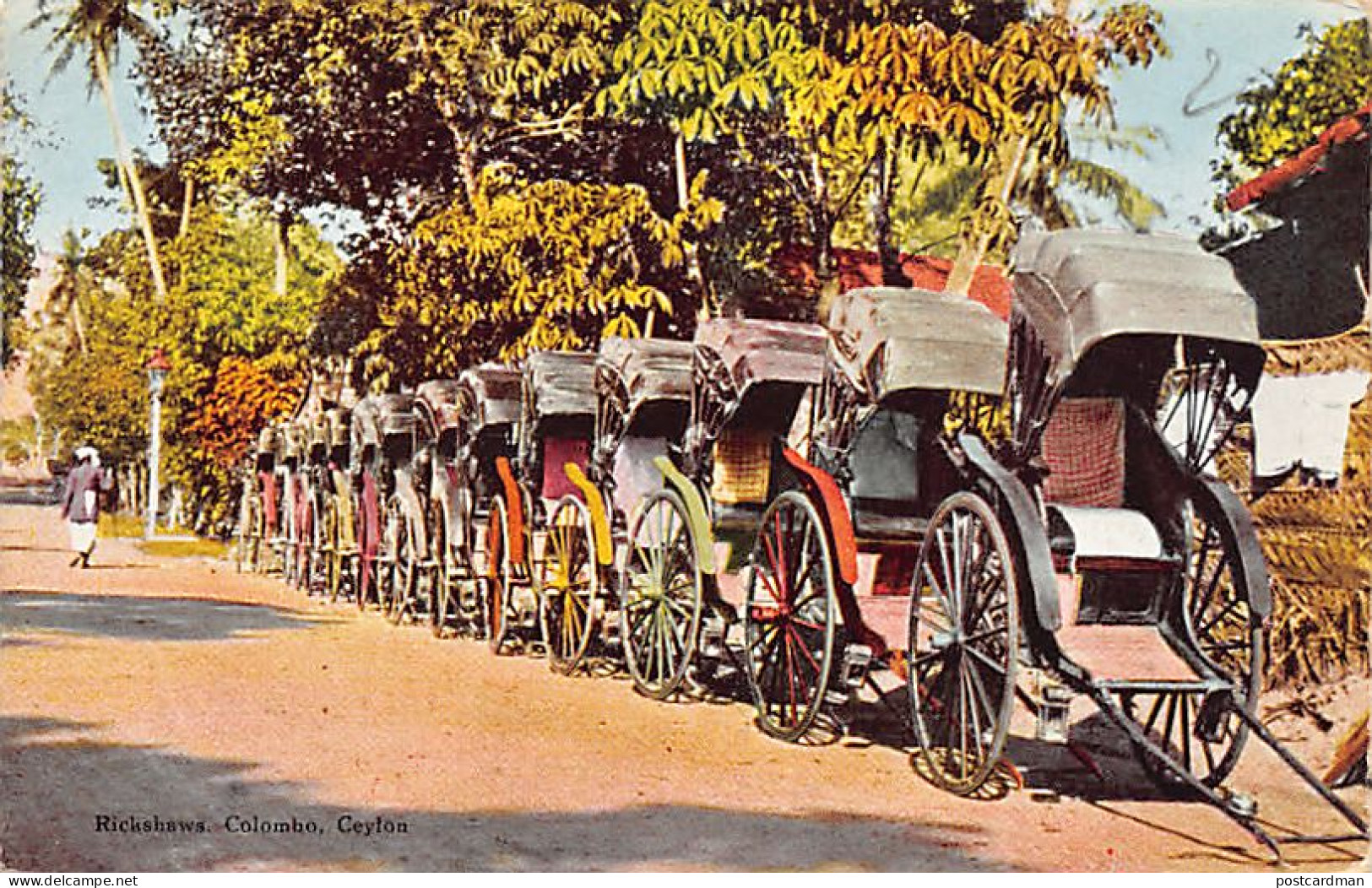 Sri Lanka - COLOMBO - Rickshaws - Publ. John & Co.  - Sri Lanka (Ceilán)