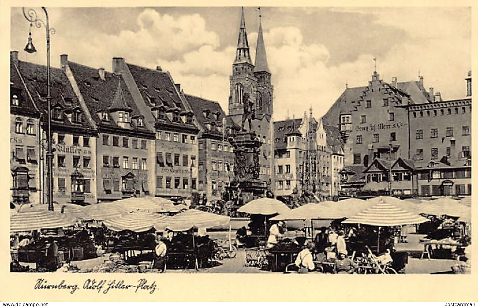 Deutschland - NÜRNBERG - Adolf H. Platz - Markt - Nuernberg