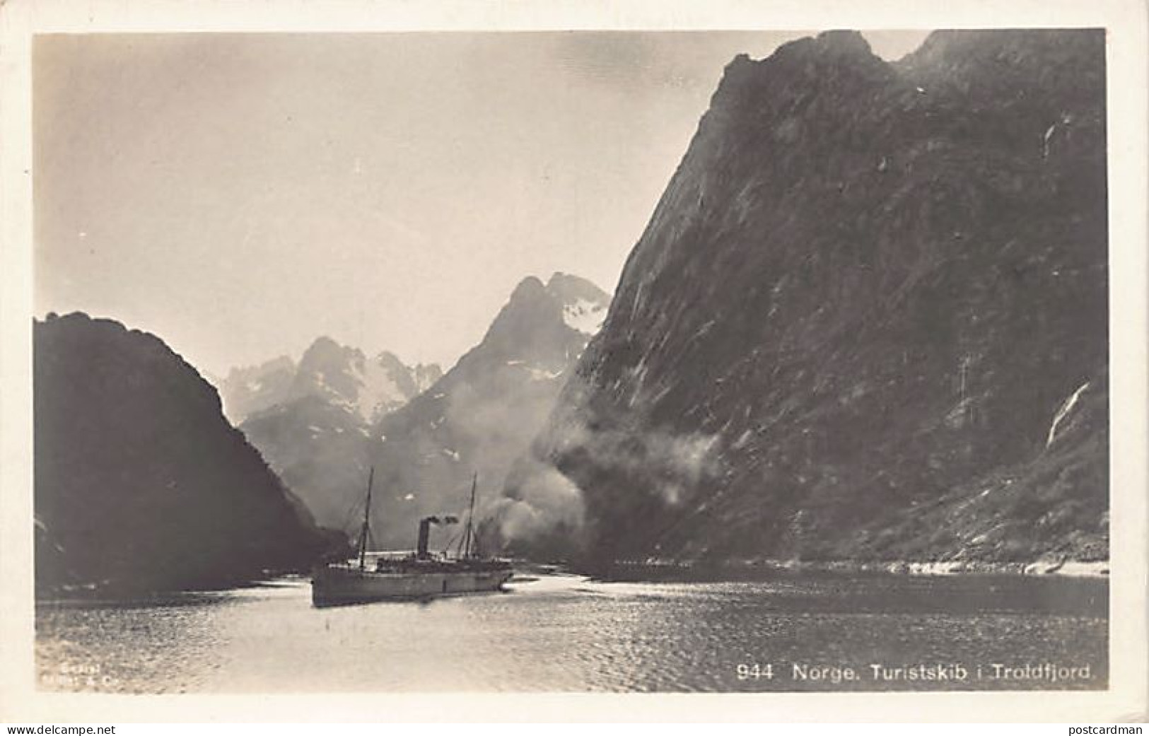 Norway - Turistskib I Troldfjord - Publ. Mittet & Co. 944 - Norvège