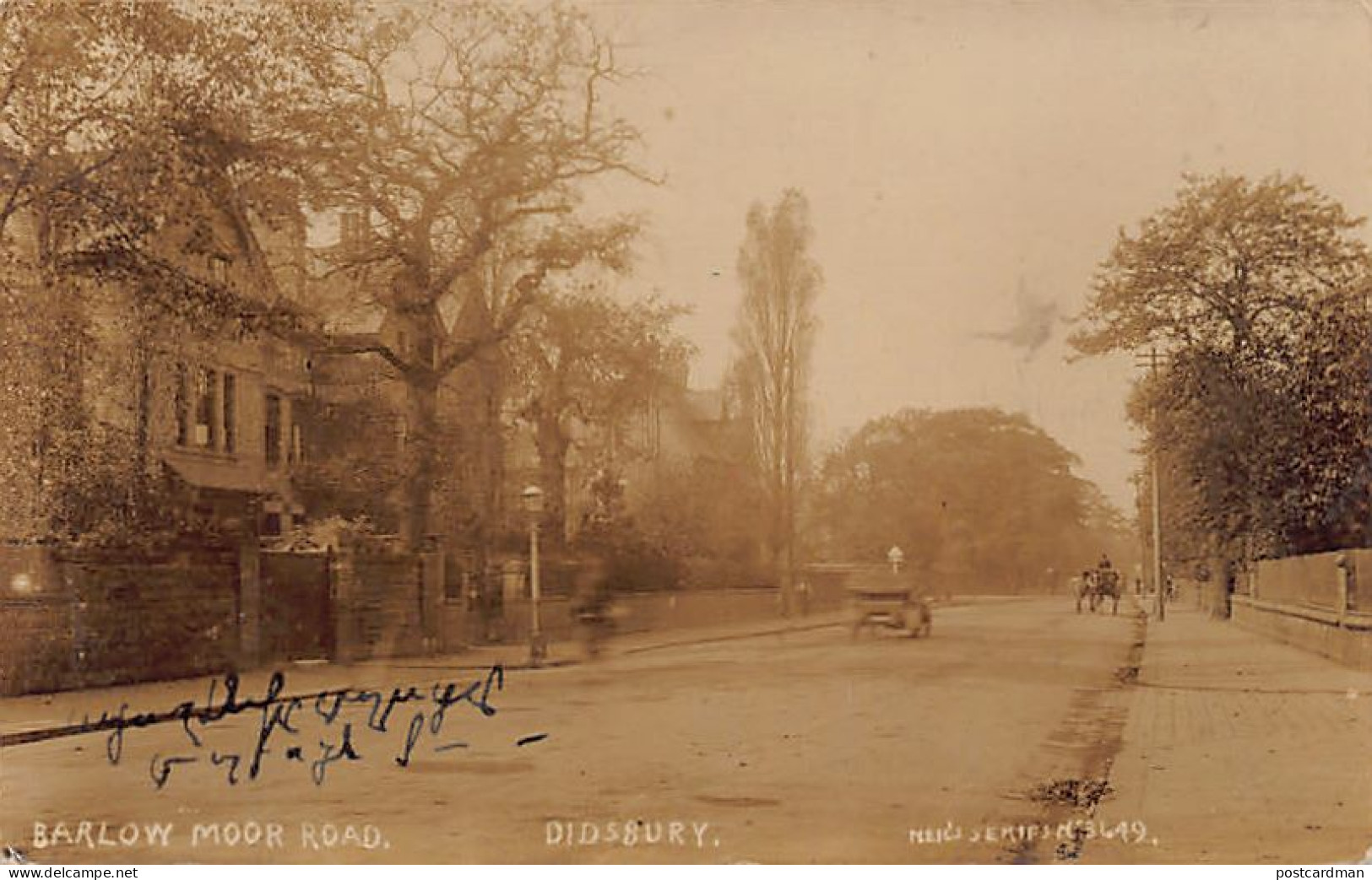 DIDSBURY (Lancs) Barlow Moor Road - REAL PHOTO - Andere & Zonder Classificatie