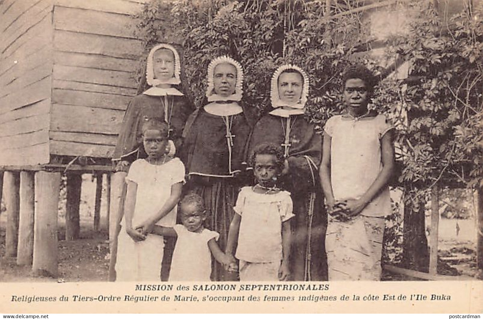 Papua New Guinea - BUKA ISLAND - Nuns Of The Third Order Regular Of Mary Caring For Indigenous Women On The East Coast O - Papua Nuova Guinea