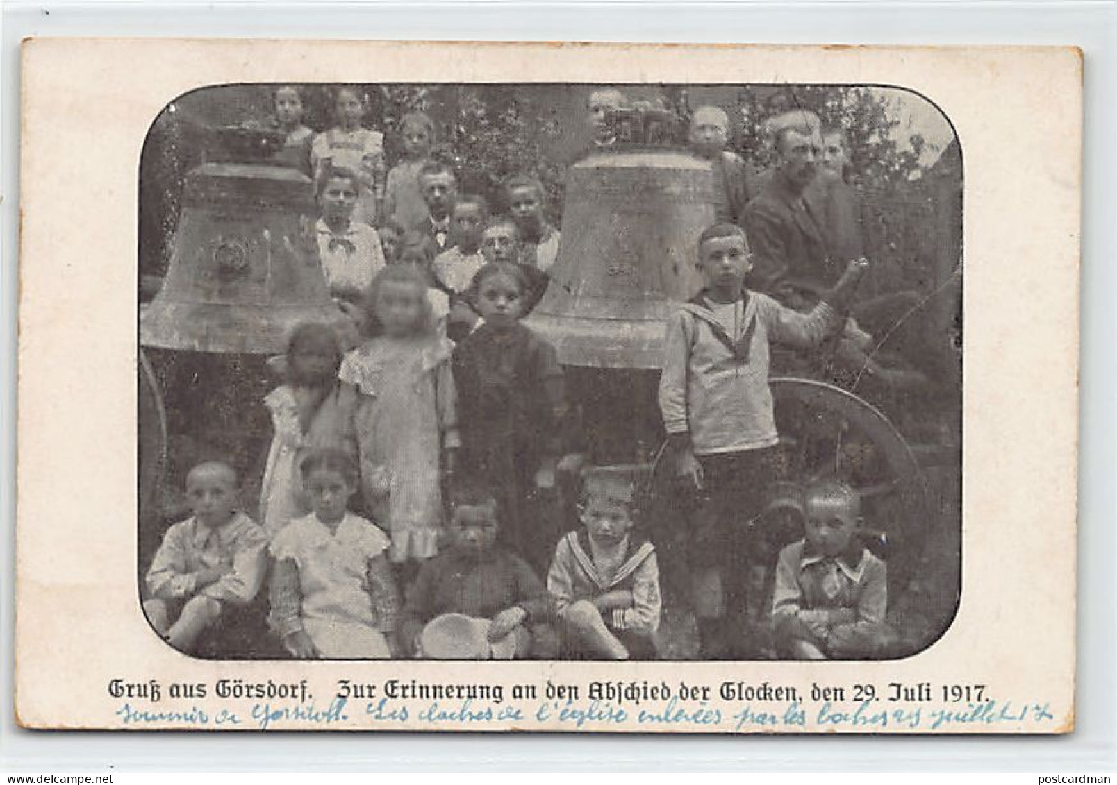 France - GŒRSDORF Görsdorf (67) L'enlèvement Des Cloches De L'églisepar Les Allemands Le 29 Juillet 1917 - Sonstige & Ohne Zuordnung