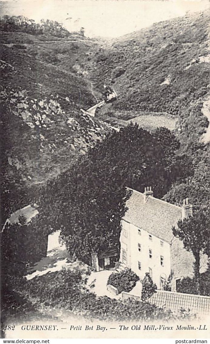 Guernsey - Petit Pot Bay - The Old Mill - Publ. Levy L.L. 182 - Guernsey