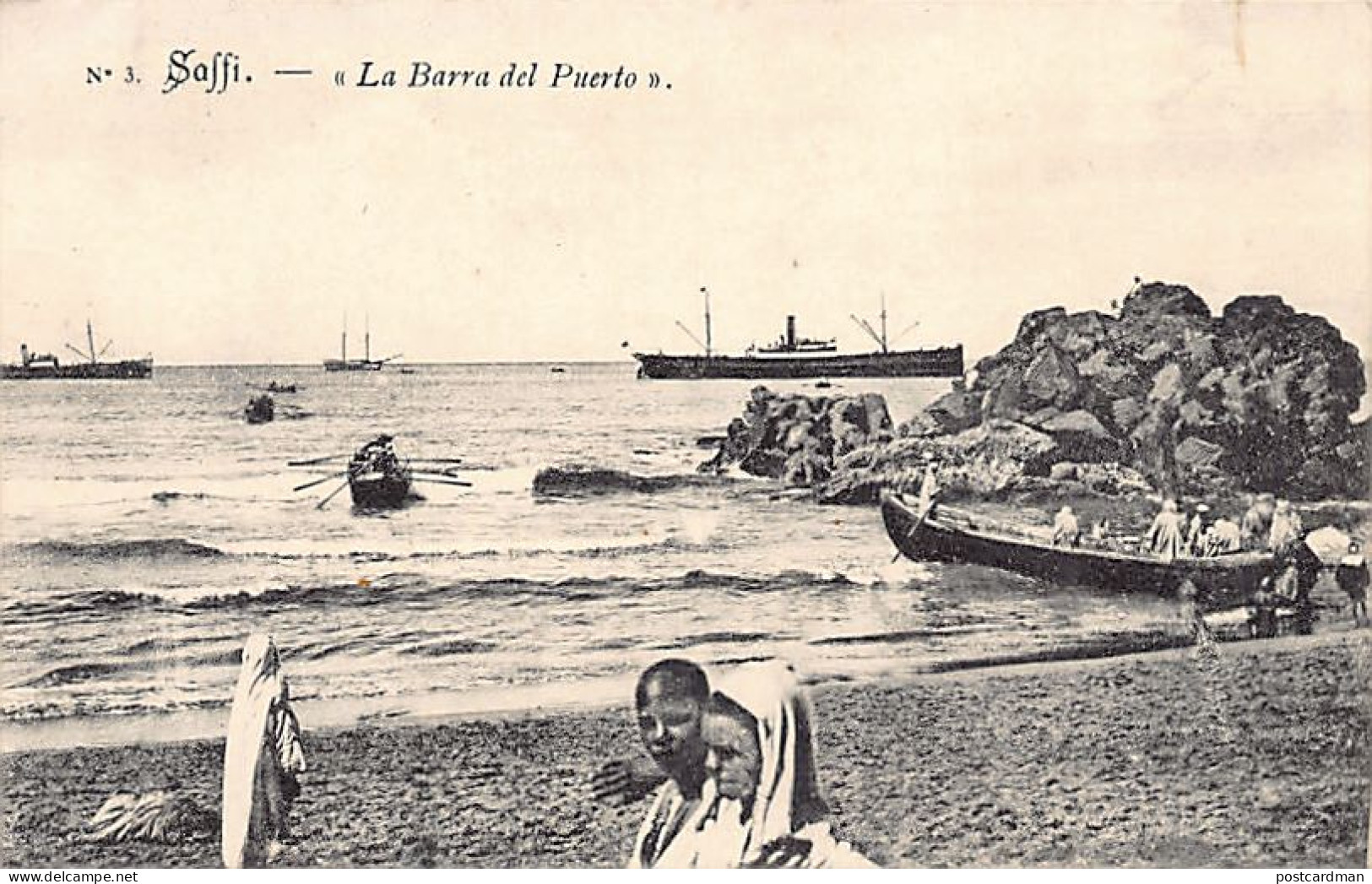 Maroc - SAFI - La Barra Del Puerto - Ed. Coleccion Hispano-Marroqui 3 - Otros & Sin Clasificación
