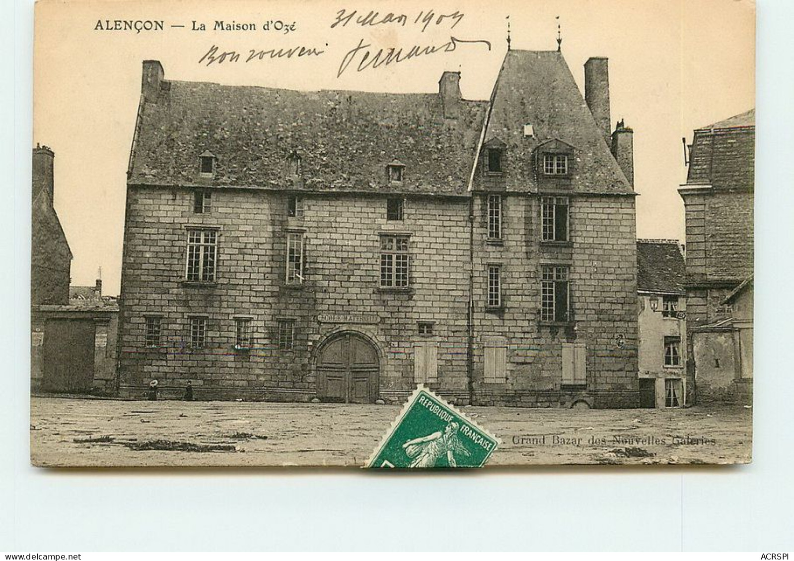 ALENCON La Maison D'OZE  TT 1417 - Alencon