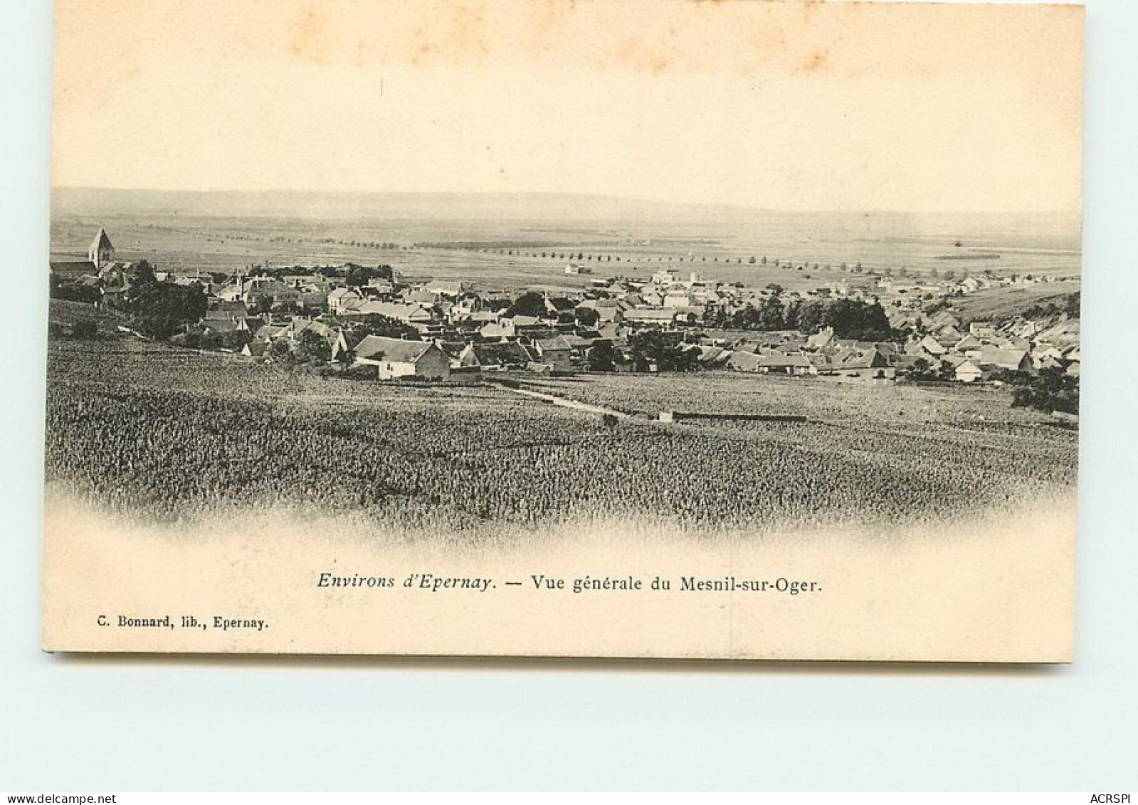 MESNIL SUR OGER  Vue Générale  TT 1412 - Epernay