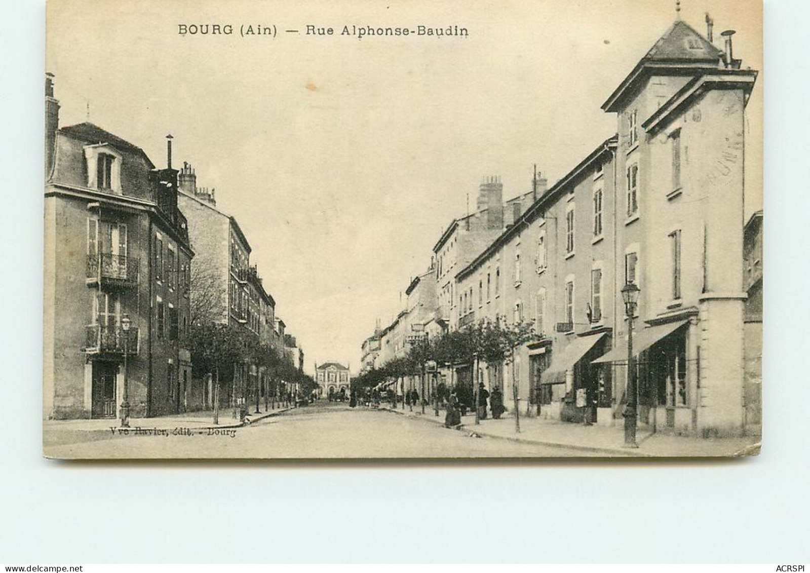 BOURG Rue Alphonse Baudin   TT 1410 - Andere & Zonder Classificatie