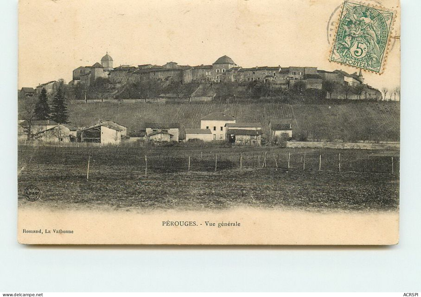 Pérouges Vue Générale  TT 1409 - Pérouges