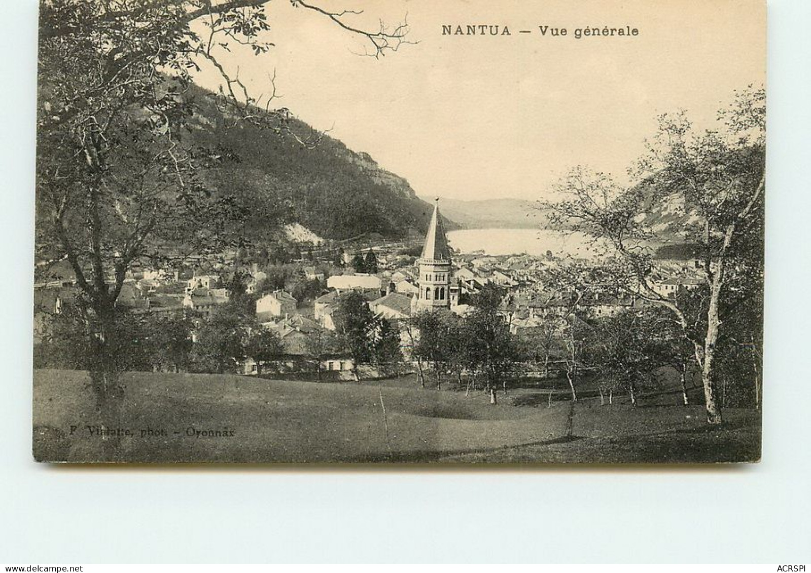 NANTUA  Vue Panoramique TT 1408 - Nantua