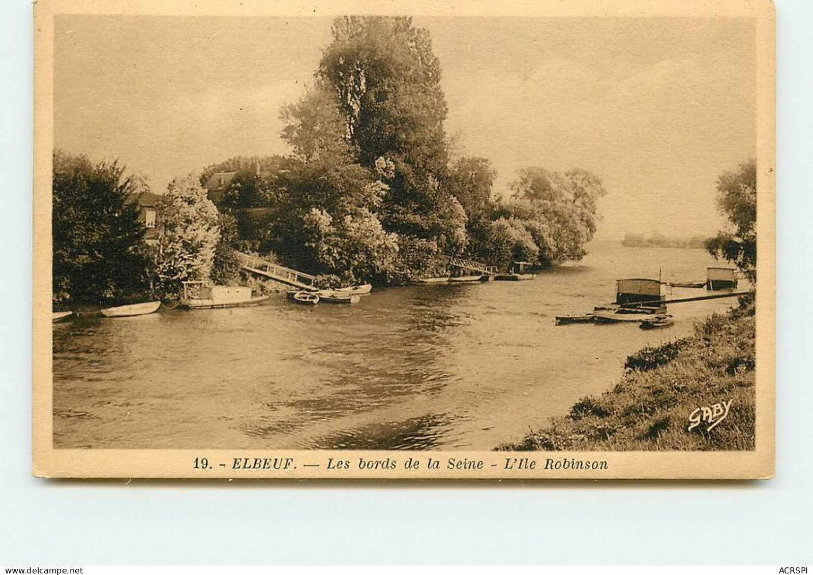 ELBEUF Les Bords De La Seine   TT 1407 - Elbeuf