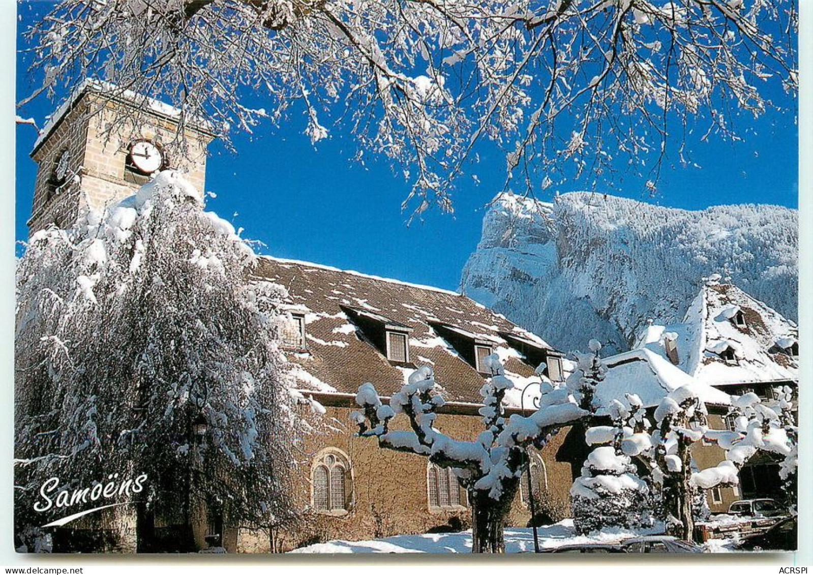 SAMOENS   L'église  TT 1400 - Samoëns