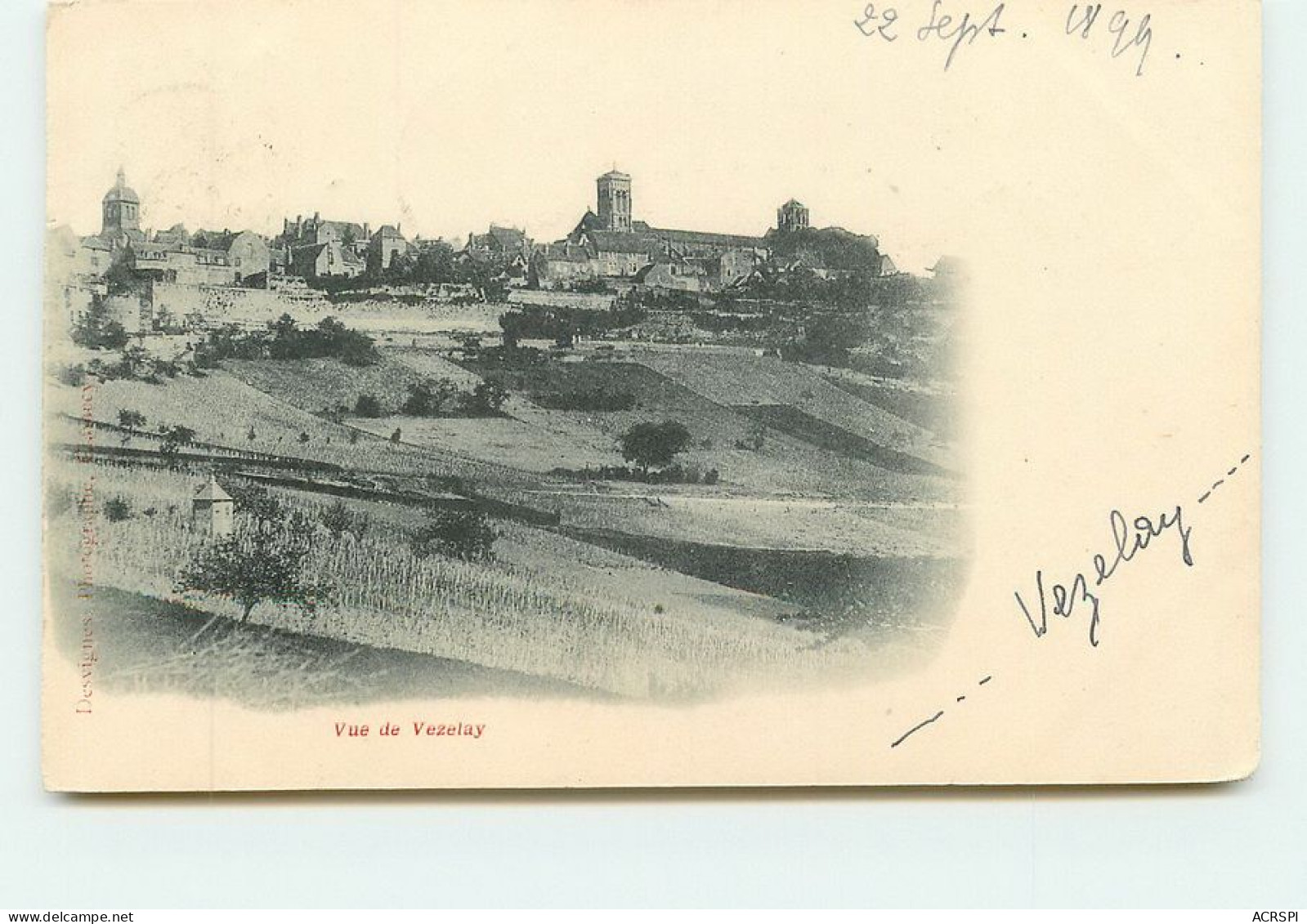 VEZELEY  Vue Générale TT 1451 - Vezelay