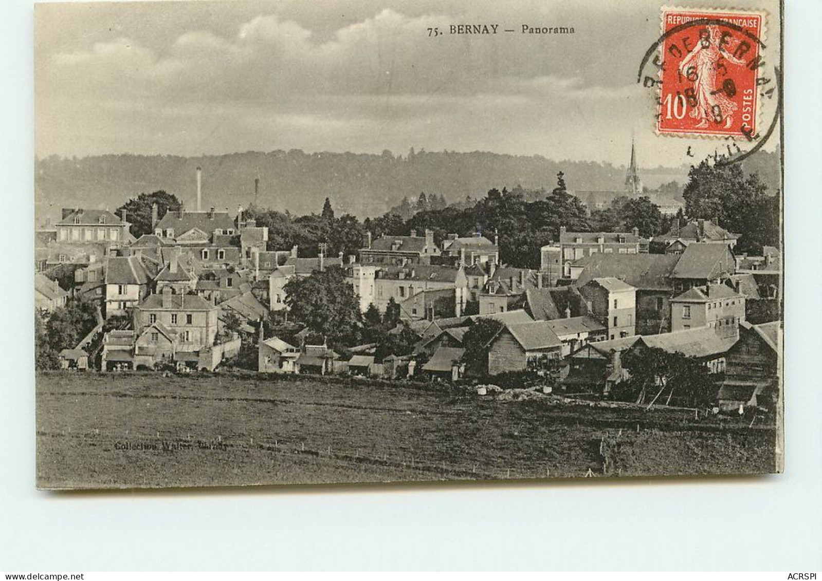 VEZELEY  Bernay Panorama  TT 1451 - Bernay