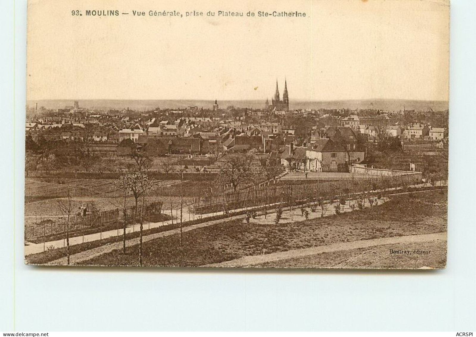 MOULINS   Vue Générale TT 1440 - Moulins