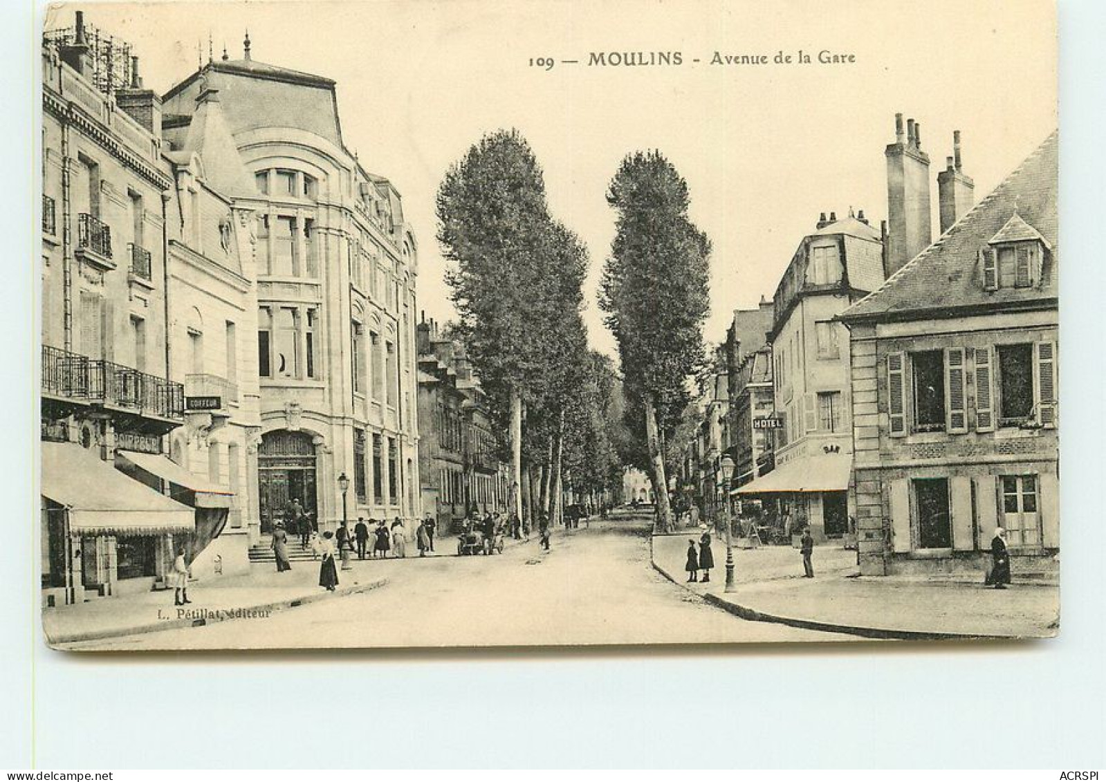 MOULINS  Avenue De La Gare TT 1440 - Moulins