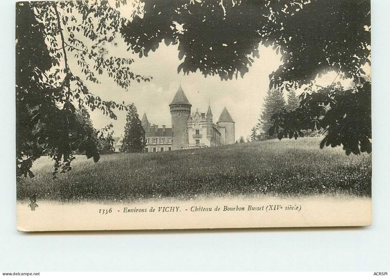 VICHY  Chateau De Bourbon TT 1437 - Vichy