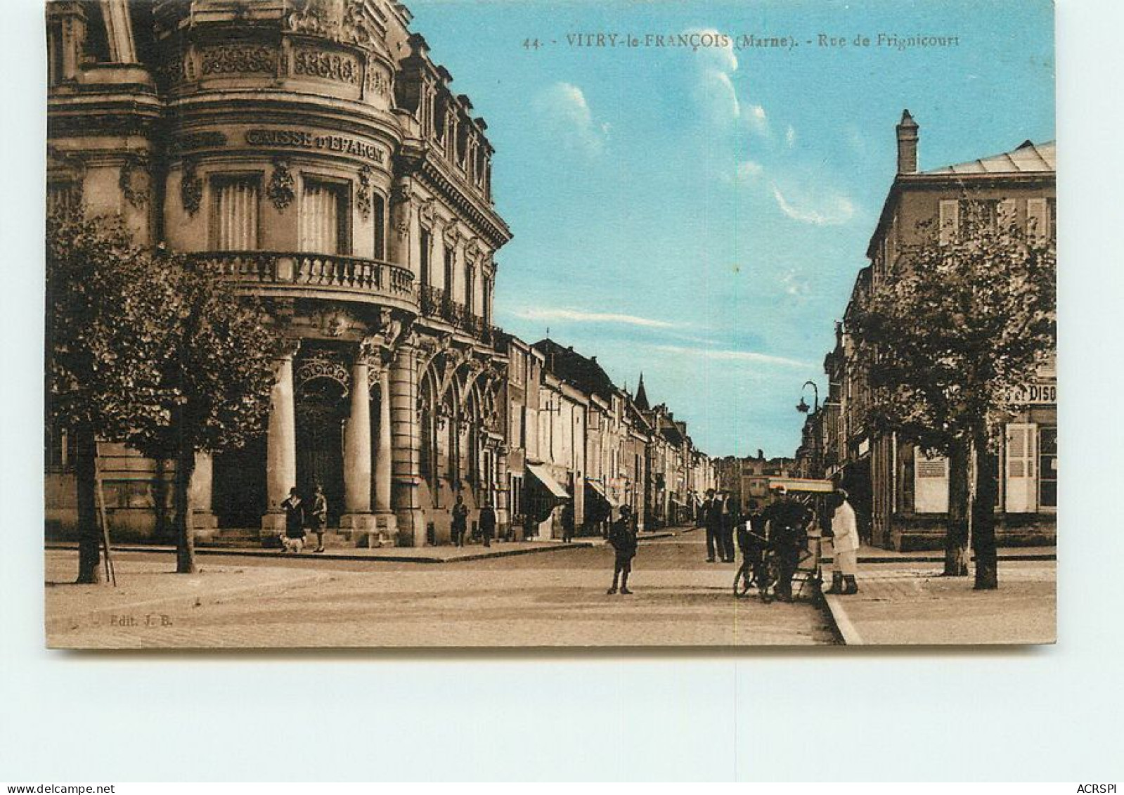 VITRY La Rue De Frignicourt  TT 1436 - Vitry-le-François