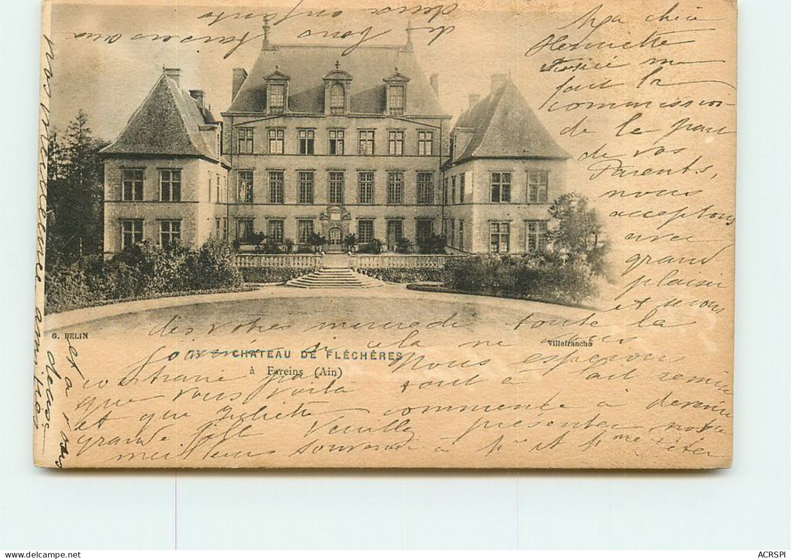 FAREINS Chateau De Fléchère  TT 1432 - Sonstige & Ohne Zuordnung