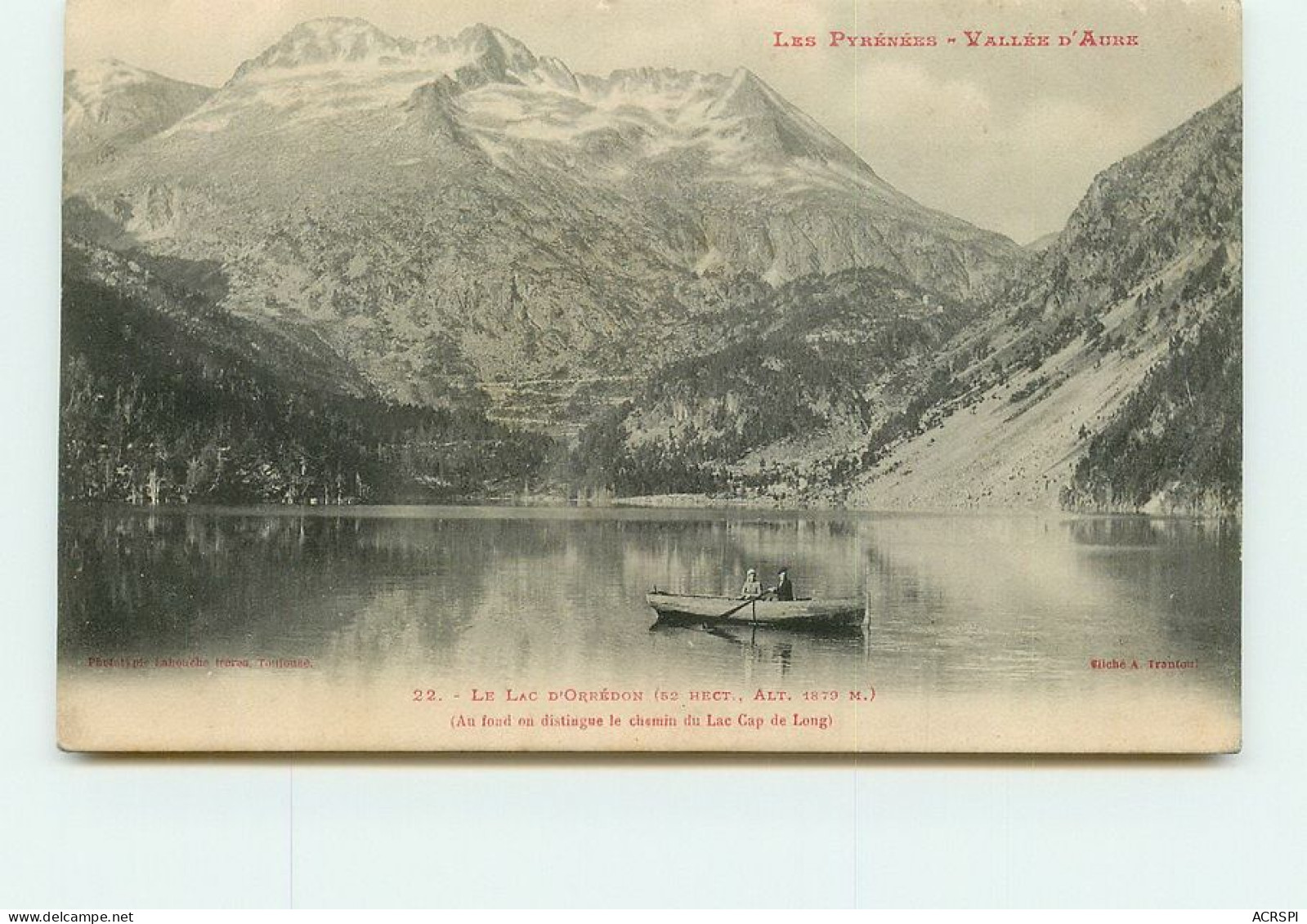 PIERTTITTE Le Lac D'orrédon TT 1431 - Cauterets