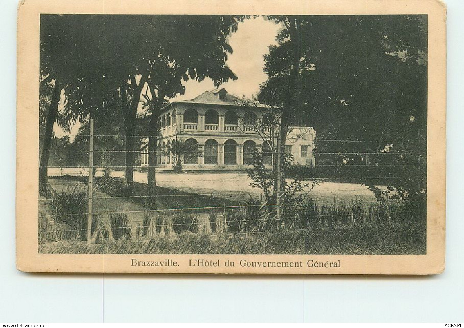 CONGO BRAZZAVILLE   Hotel Du Gouvernement Général   TT 1430 - Brazzaville